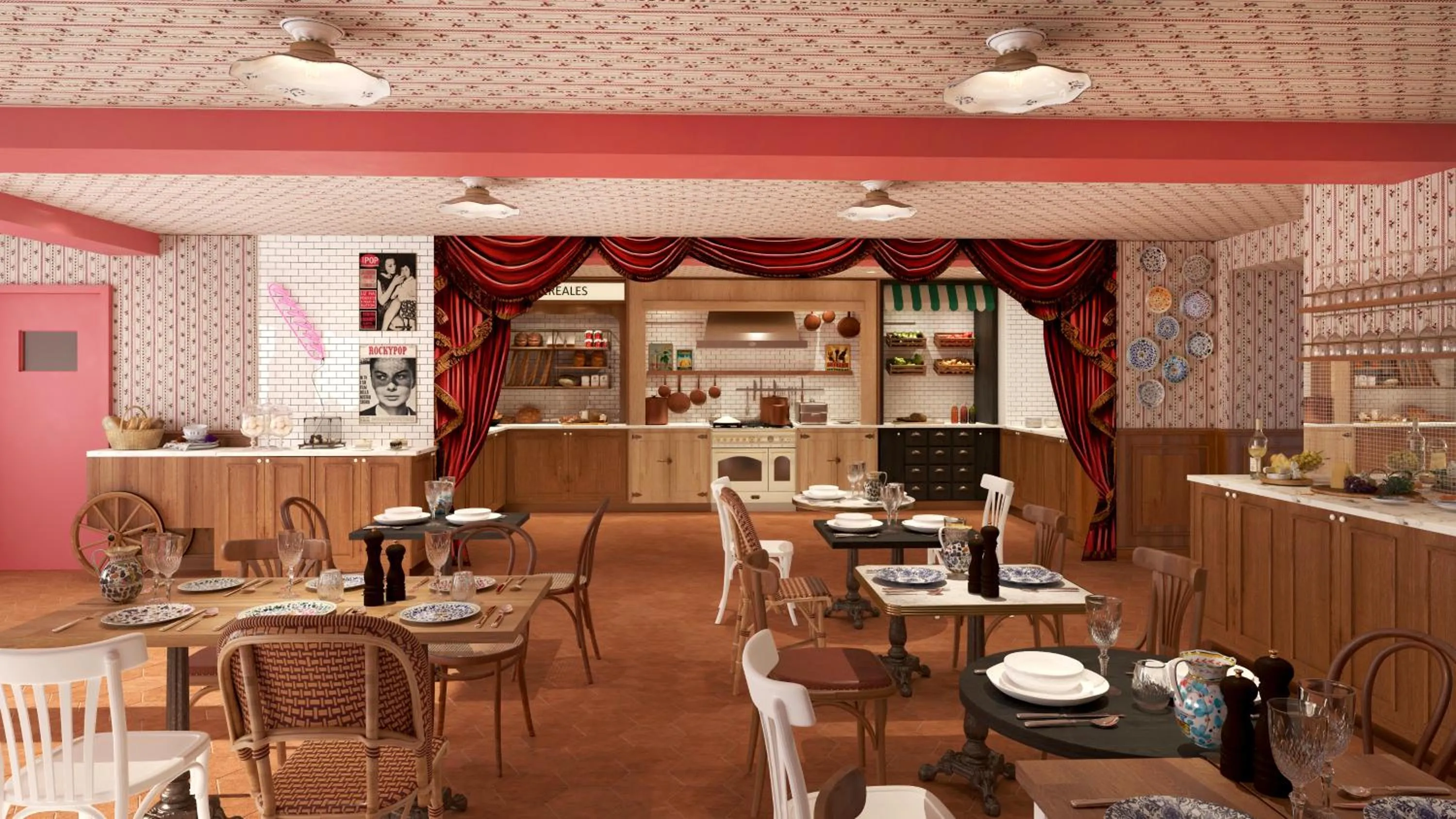 Restaurant/places to eat in Citadines Castellane Marseille