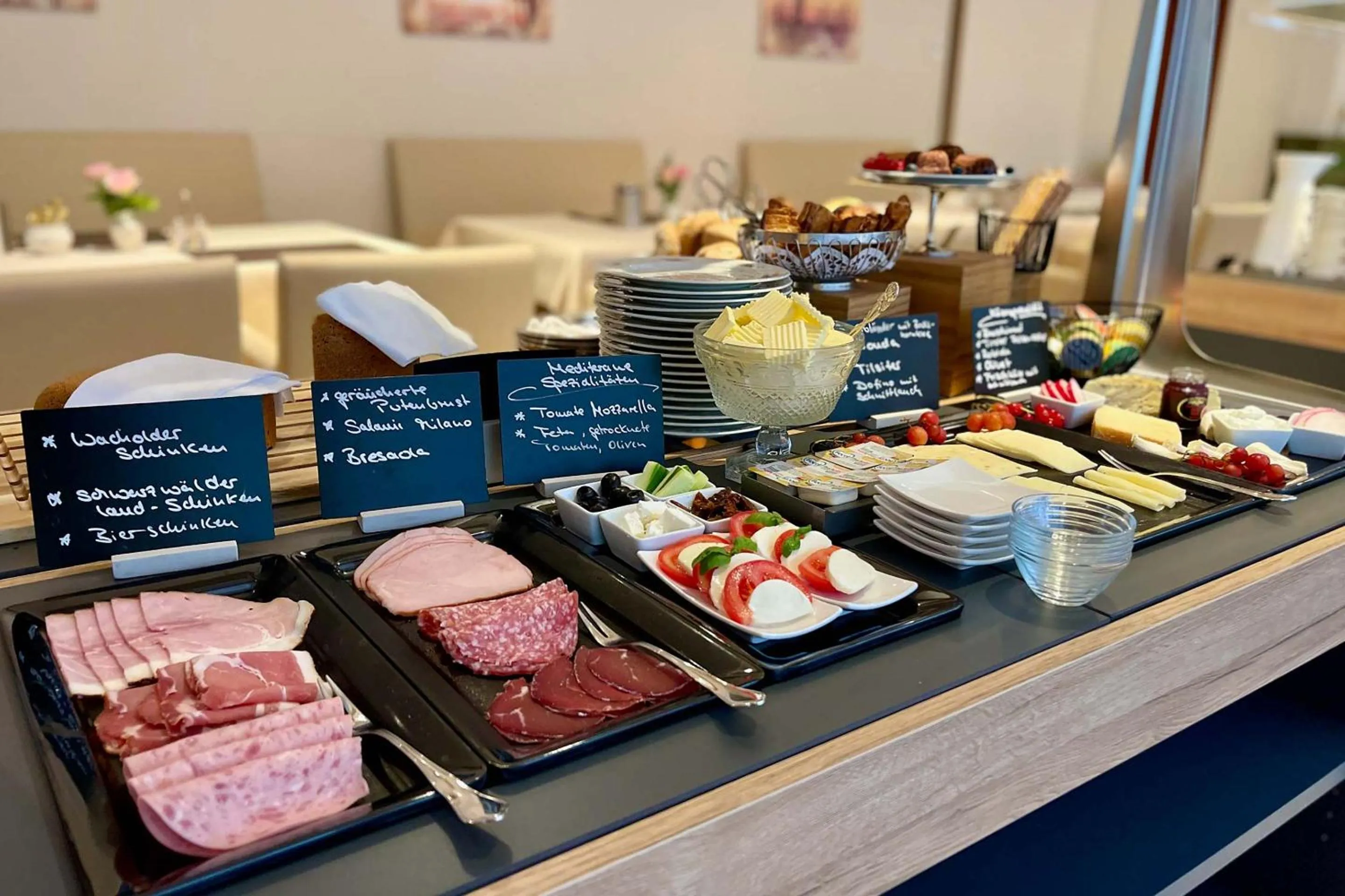 Buffet breakfast in Boutique Hotel Rosengarten Hamburg