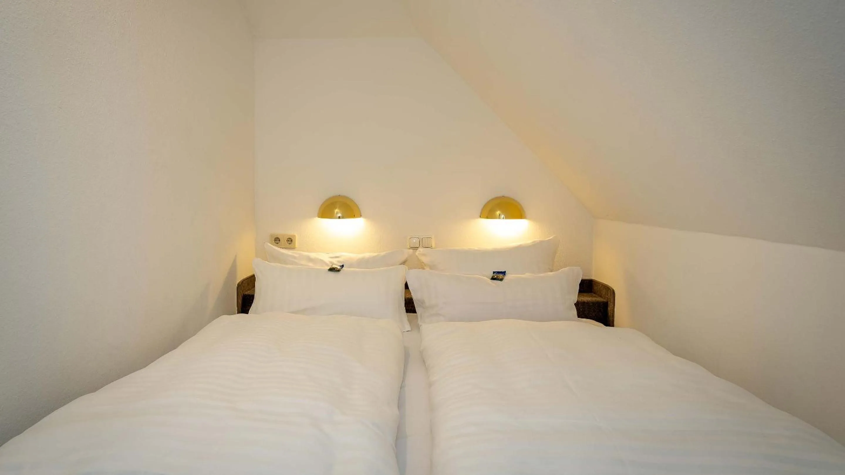 Bed in Boutique Hotel Rosengarten Hamburg