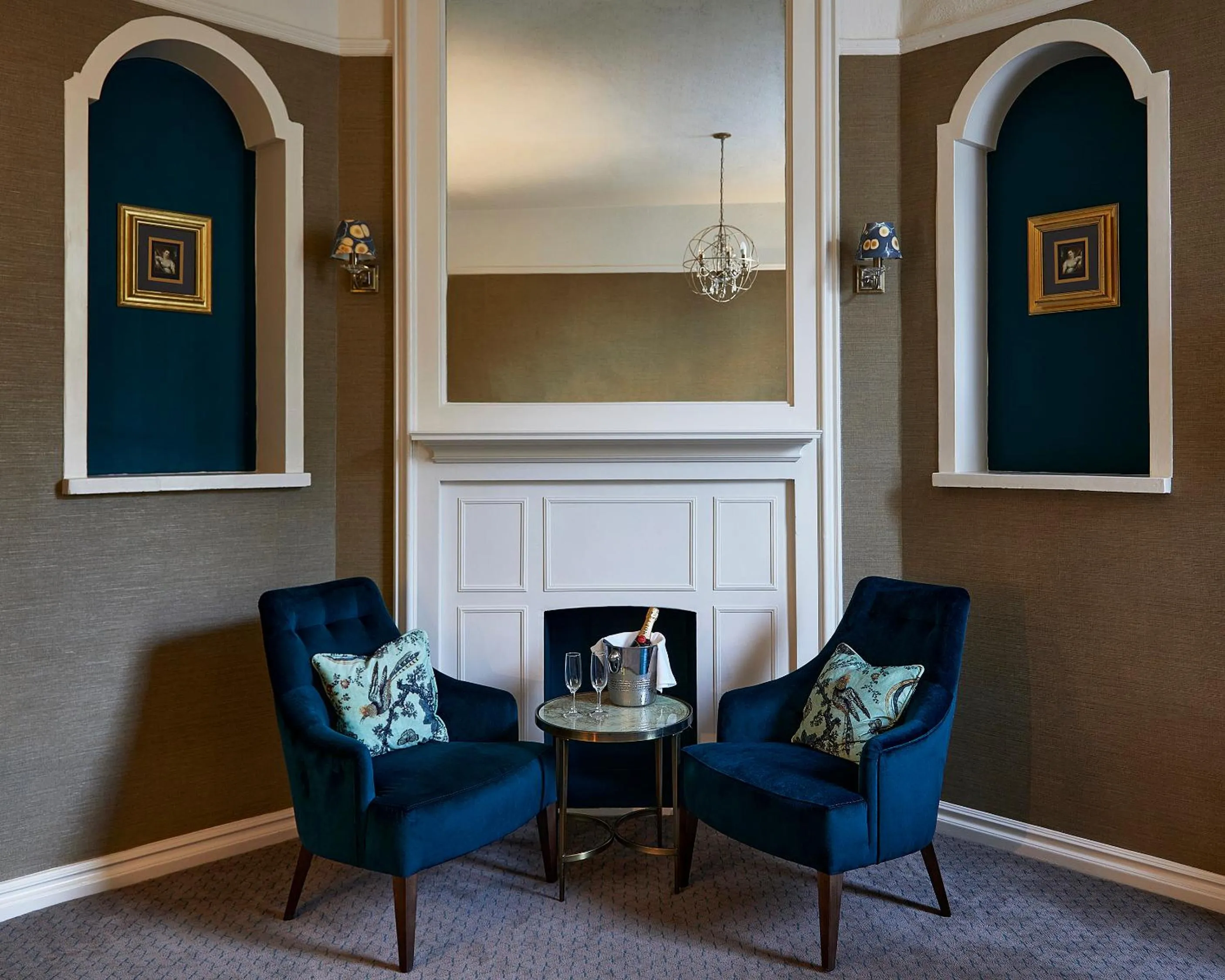 Seating area in Burnham Beeches Hotel & Spa