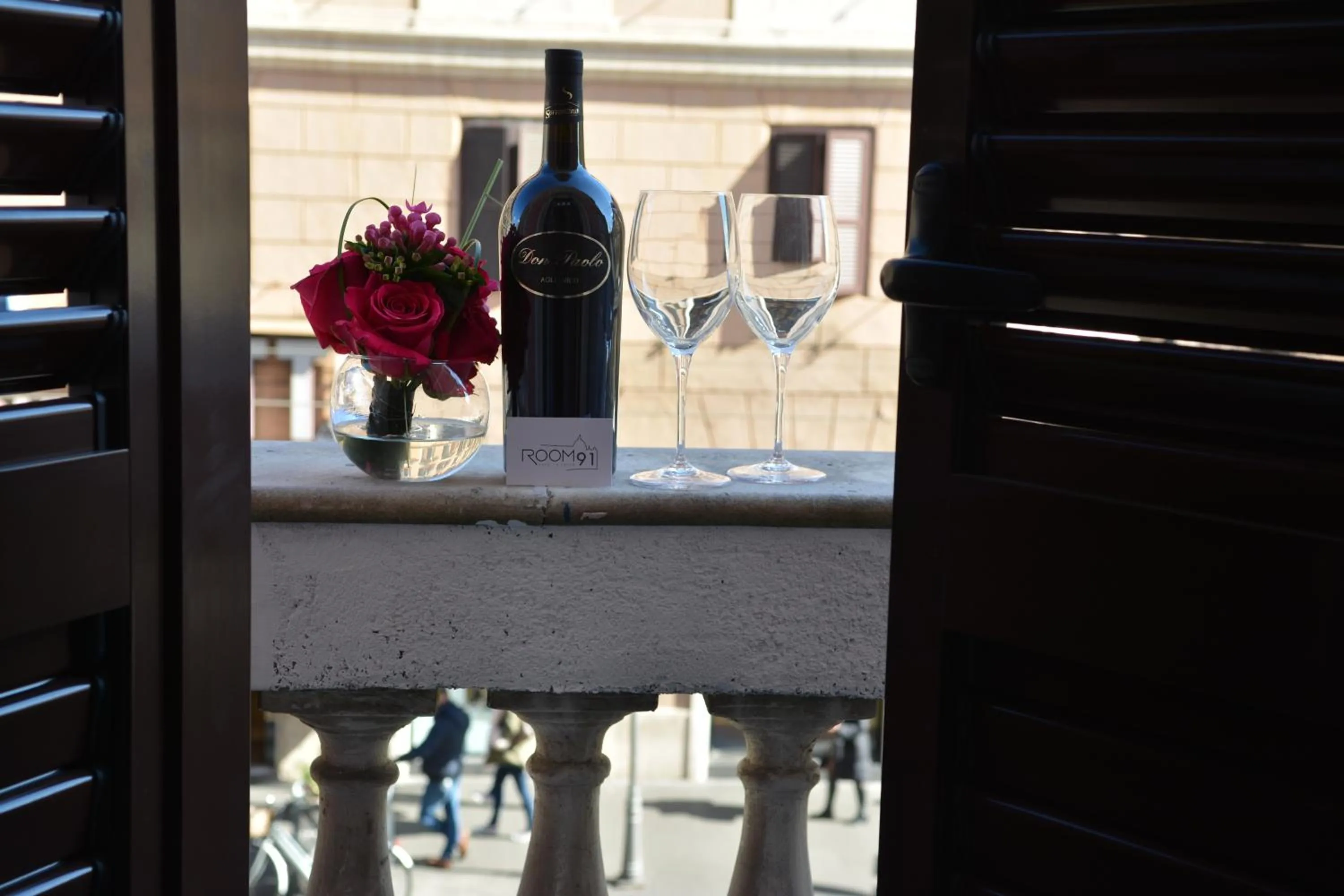 Balcony/Terrace in Room 91-S. Peter