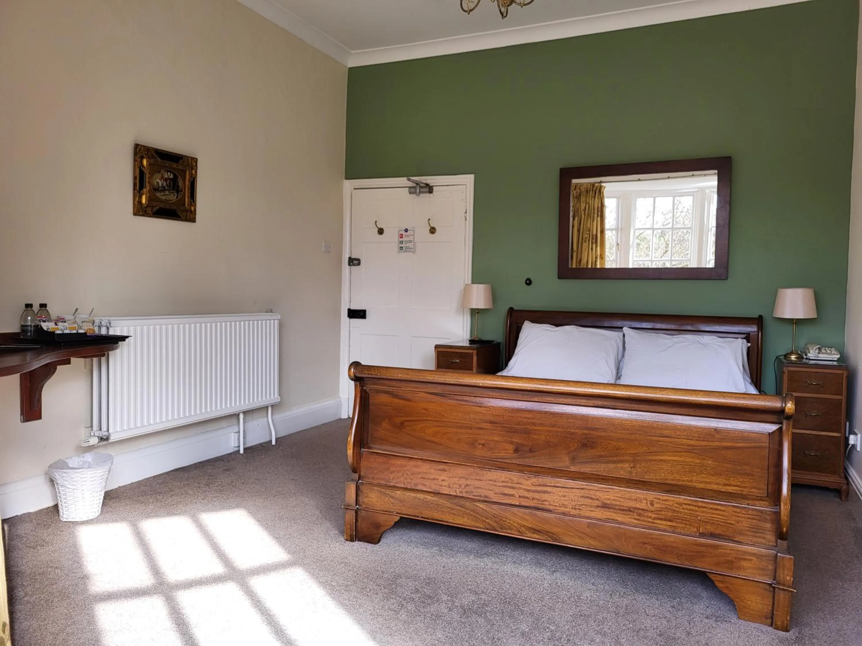 Bedroom, Bed in Hall Garth Hotel Darlington, Sure Hotel Collection by BW