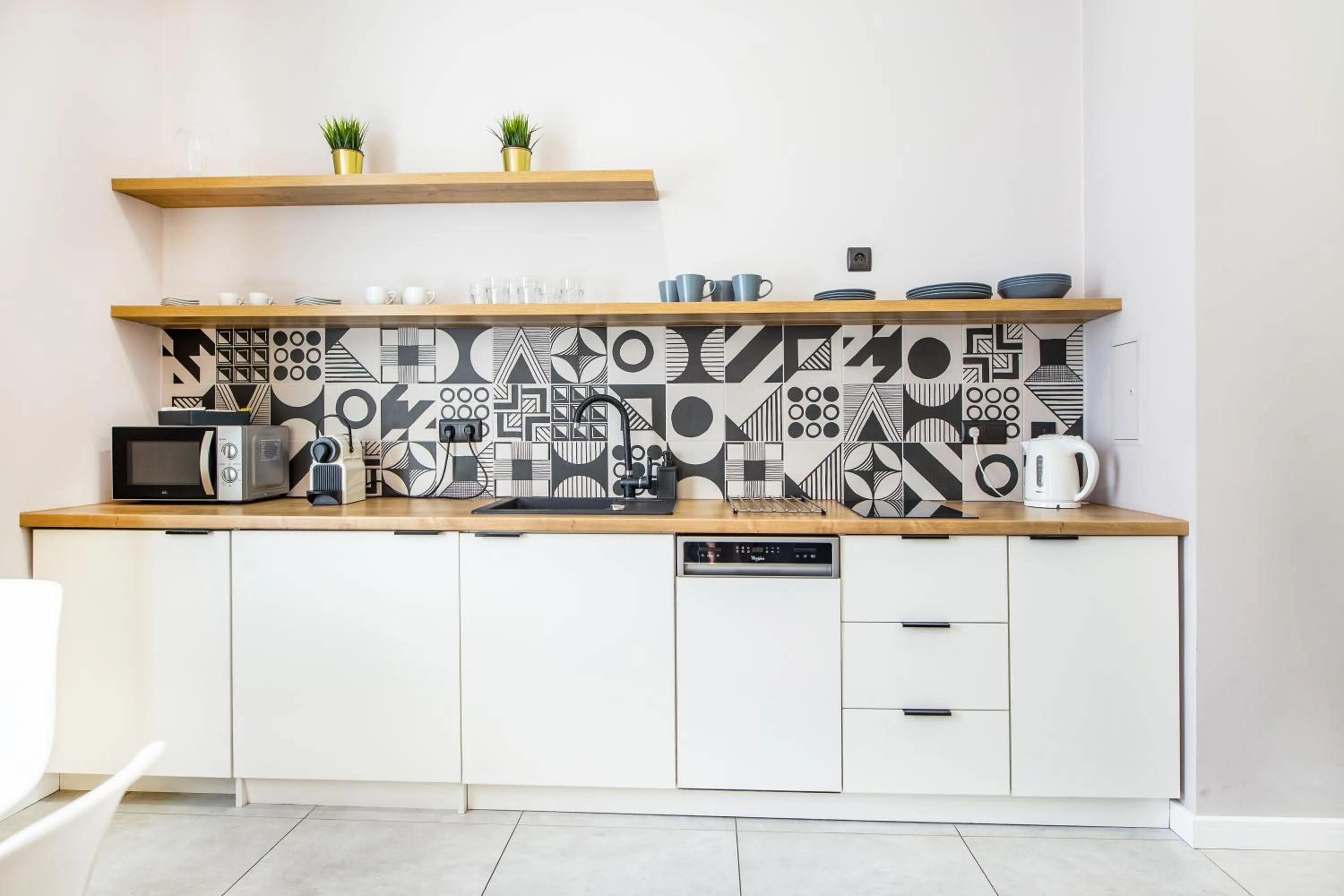 Kitchen or kitchenette in Cracow Rentals Zacisze