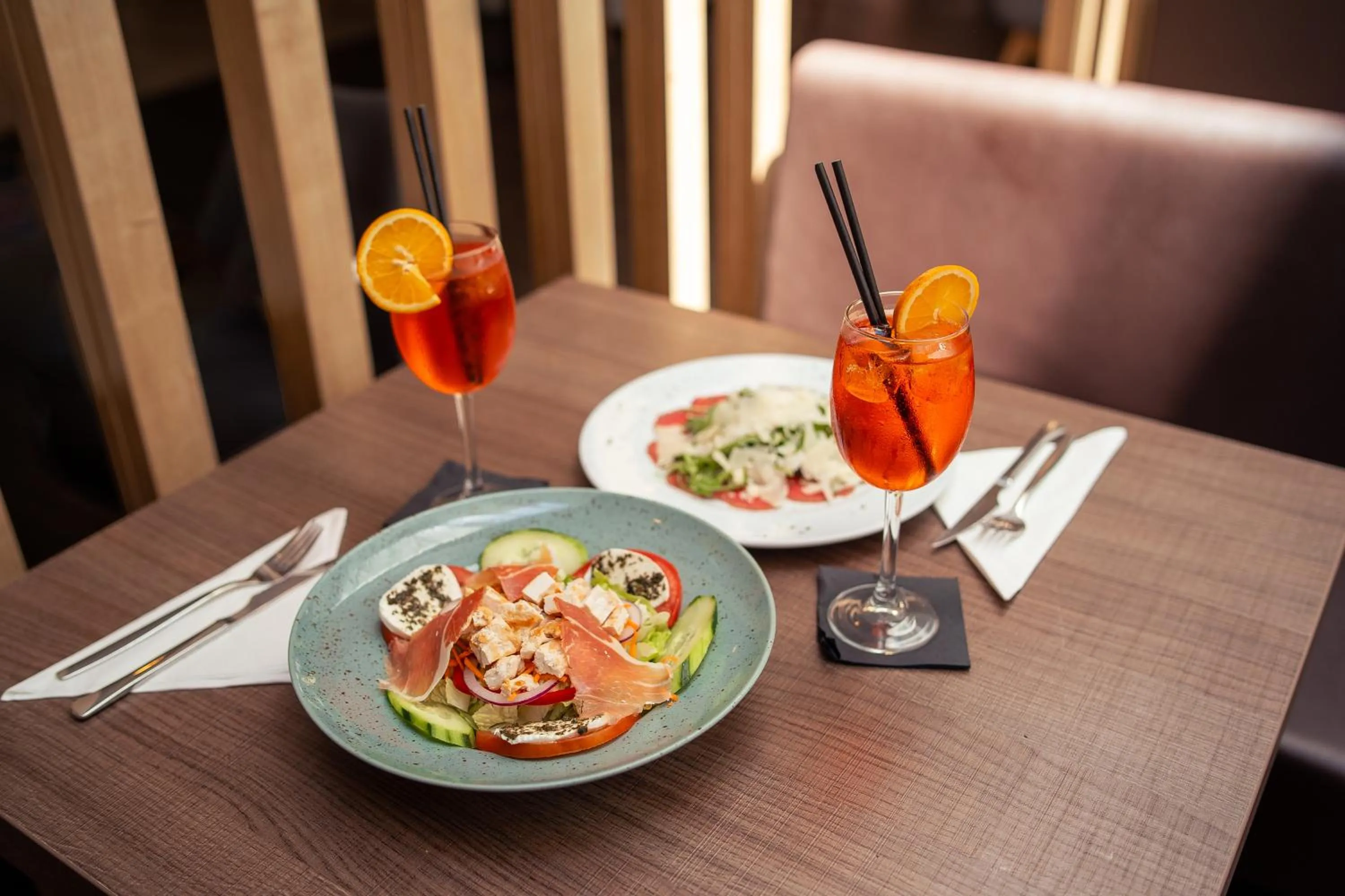 Food and drinks in Planet Hotels ONE - Adults Only 16 years