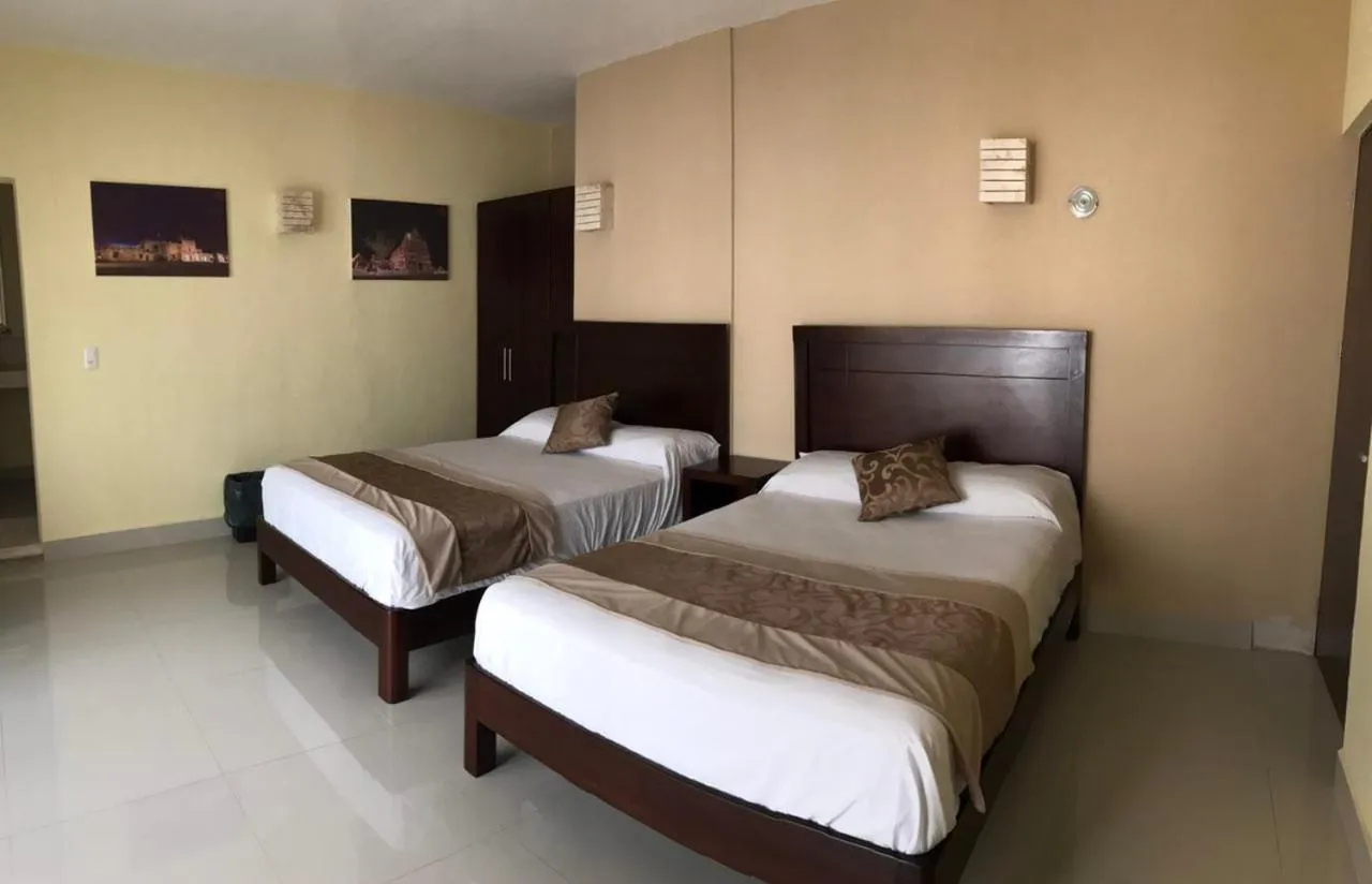 Bed in Hotel Casa Rosario