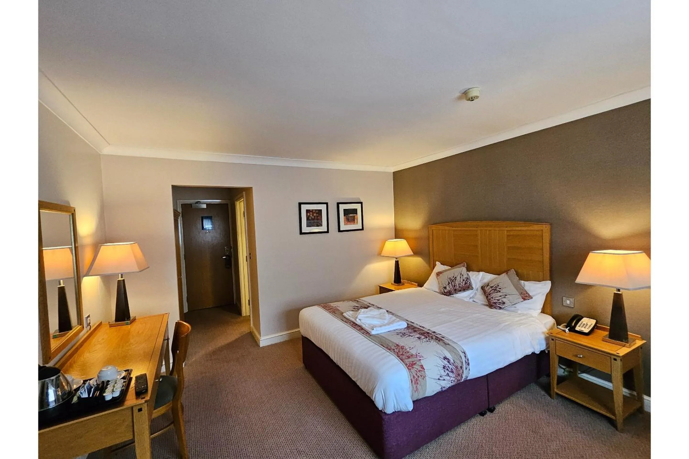 Bedroom, Bed in OYO Blaby Westfield Hotel