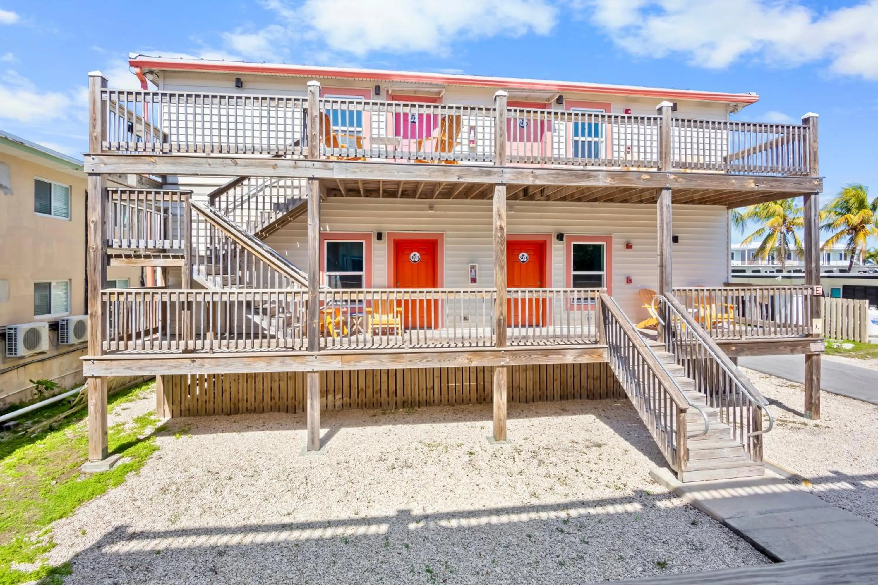 Property building in Coconut Cay Resort