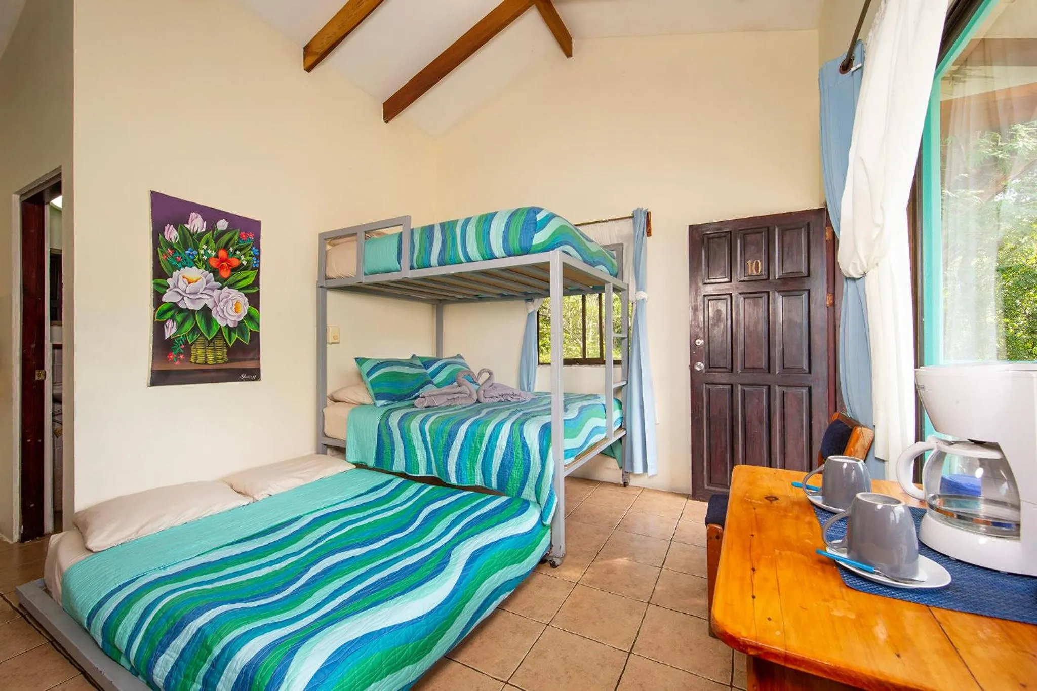 Bed in Hotel Diversion Tropical