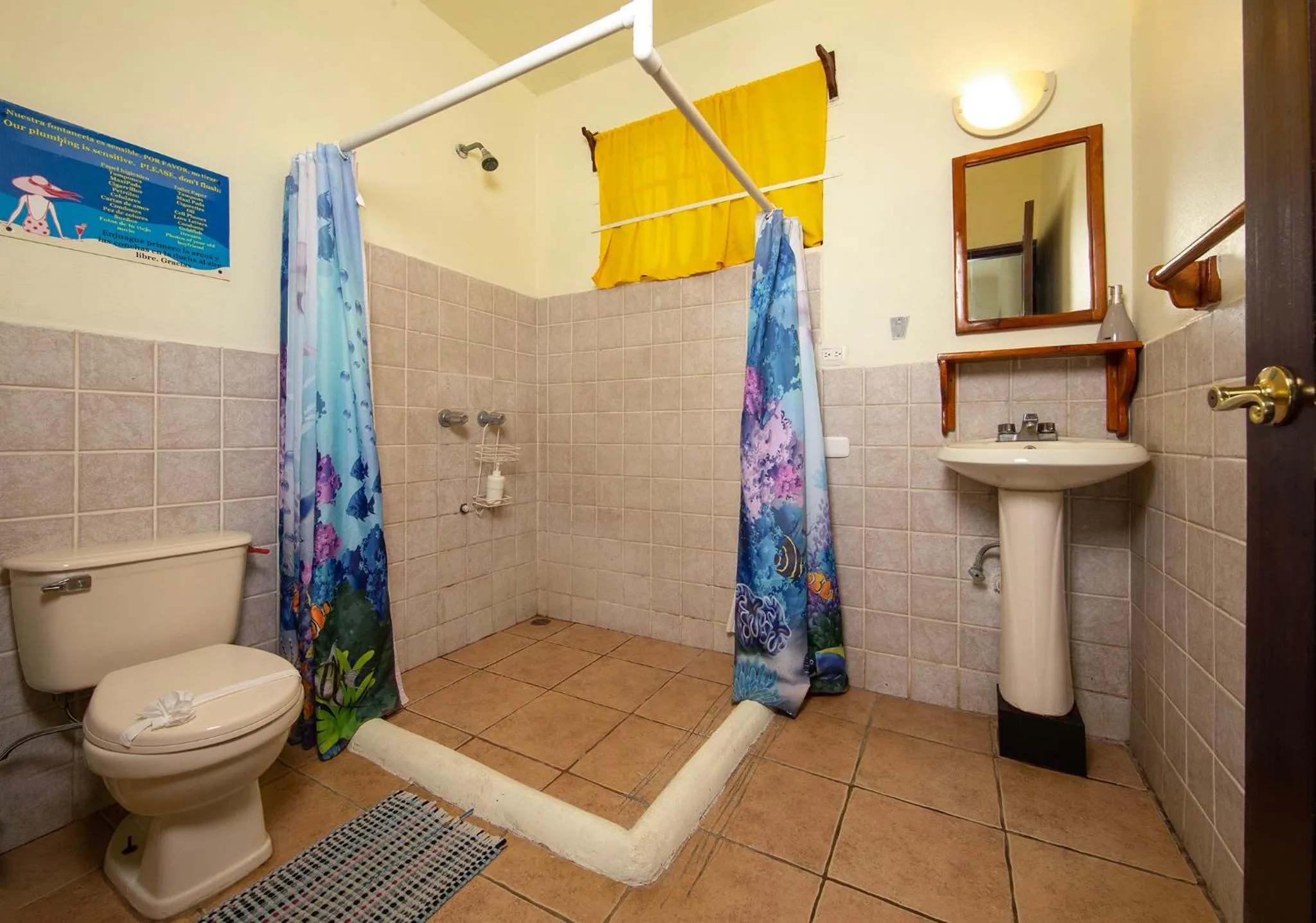 Bathroom in Hotel Diversion Tropical