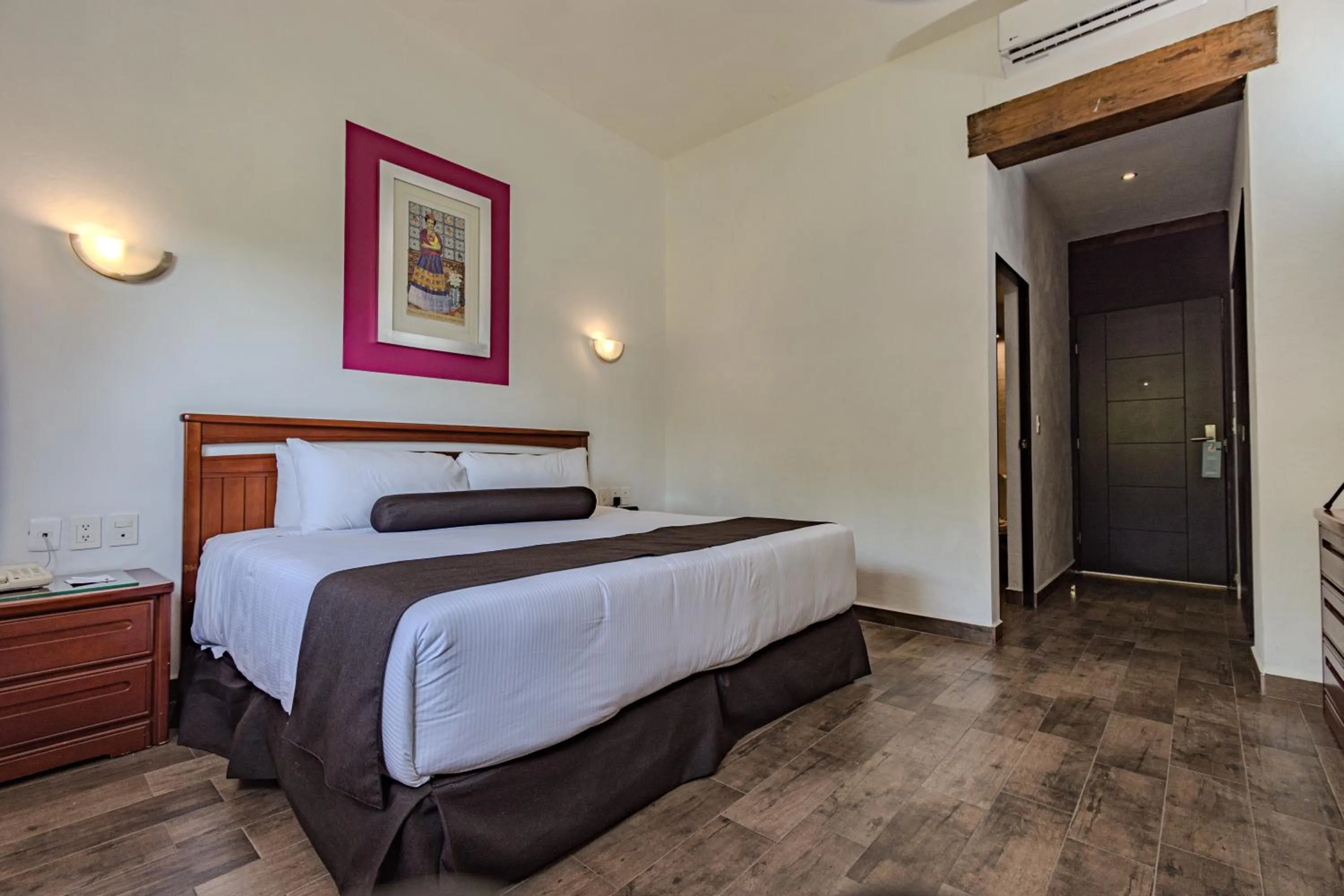 Decorative detail, Bed in Radisson Hotel Cuernavaca