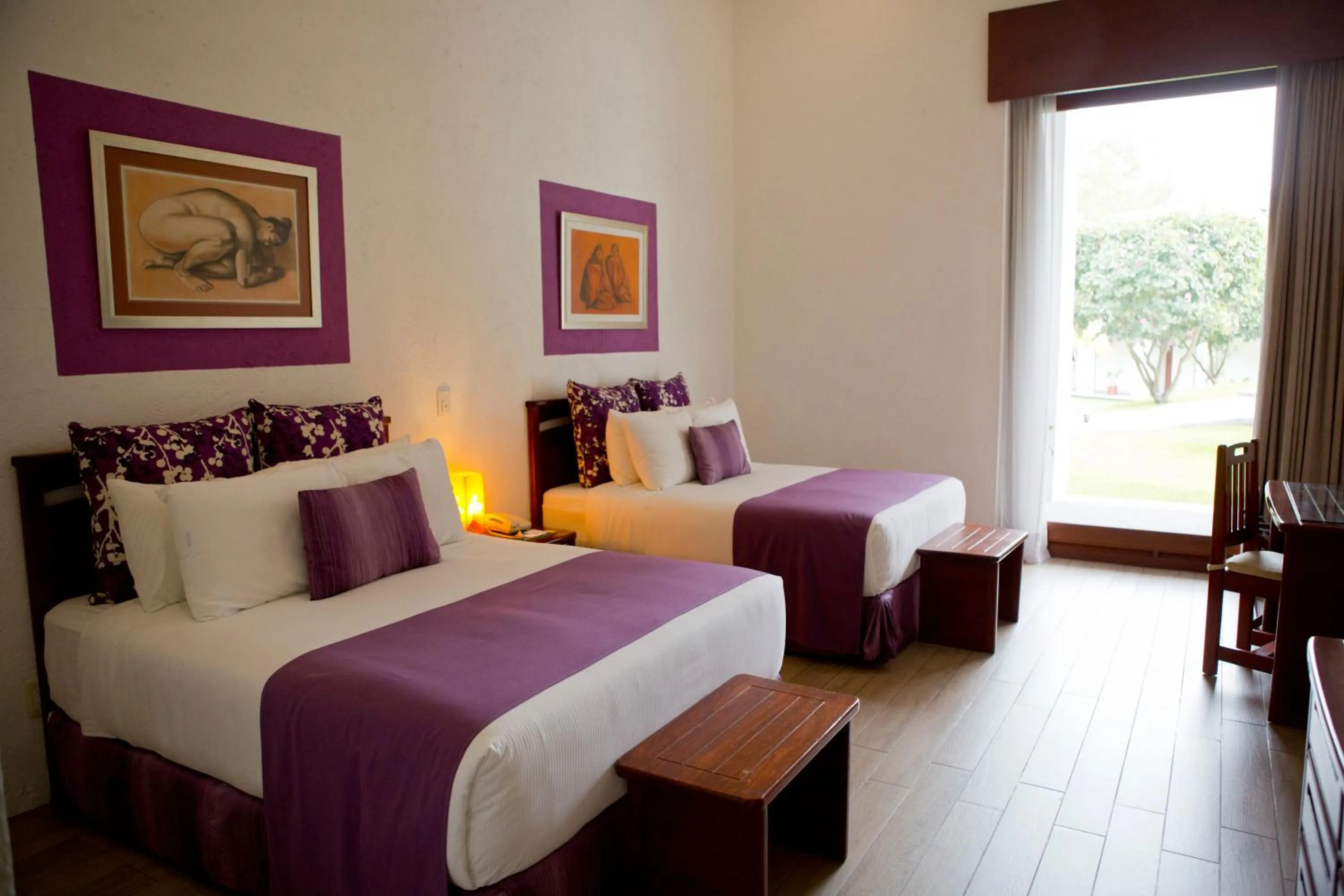 Area and facilities, Bed in Radisson Hotel Cuernavaca