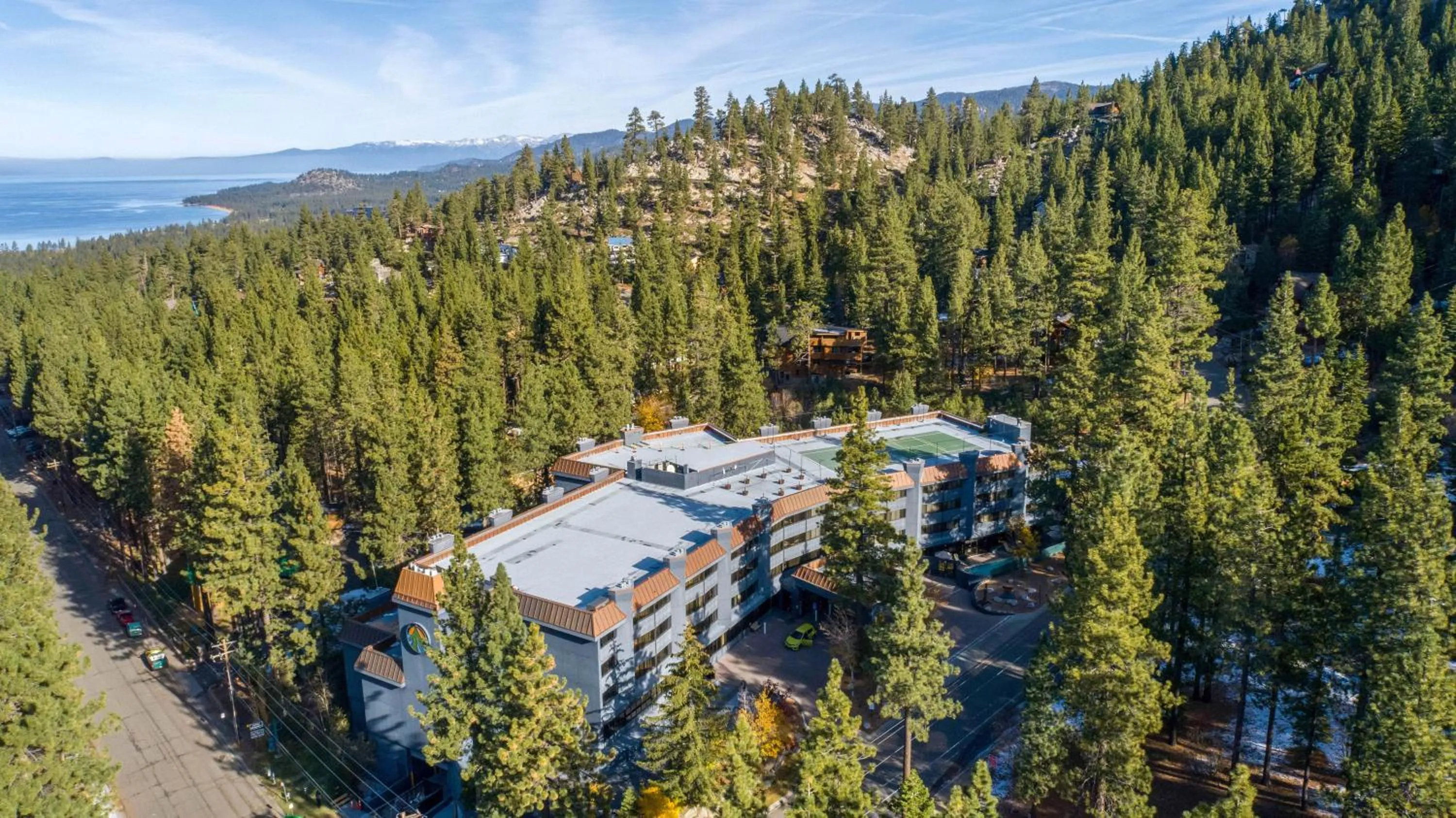 Bird's eye view in Hilton Vacation Club Tahoe Seasons Lake Tahoe