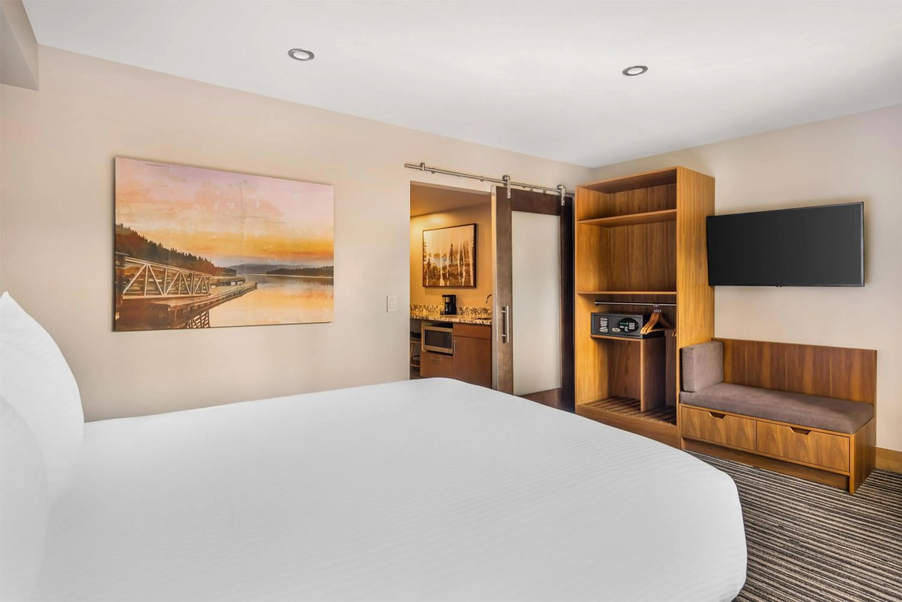 Bed in Hilton Vacation Club Tahoe Seasons Lake Tahoe