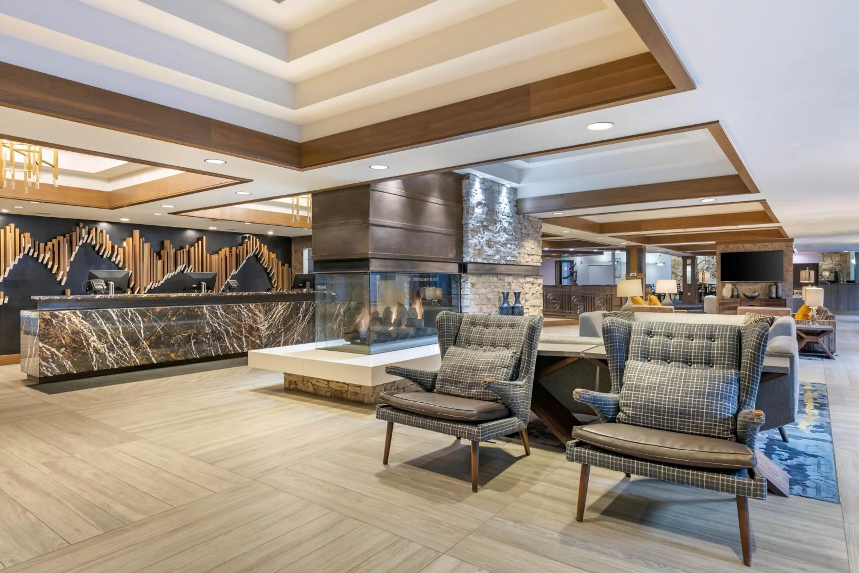 Lobby or reception in Hilton Vacation Club Tahoe Seasons Lake Tahoe