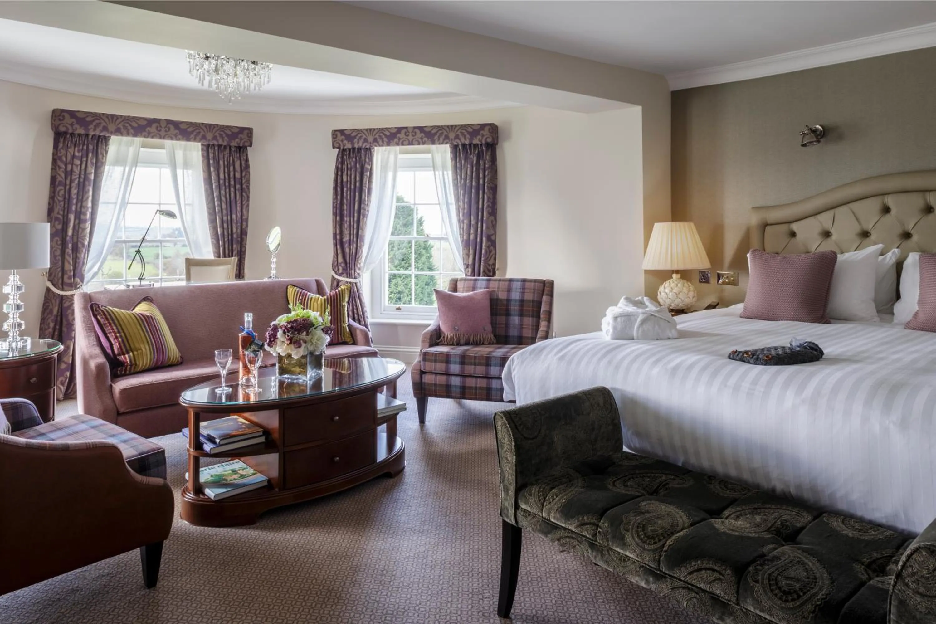 Bedroom, Bed in Tewkesbury Park