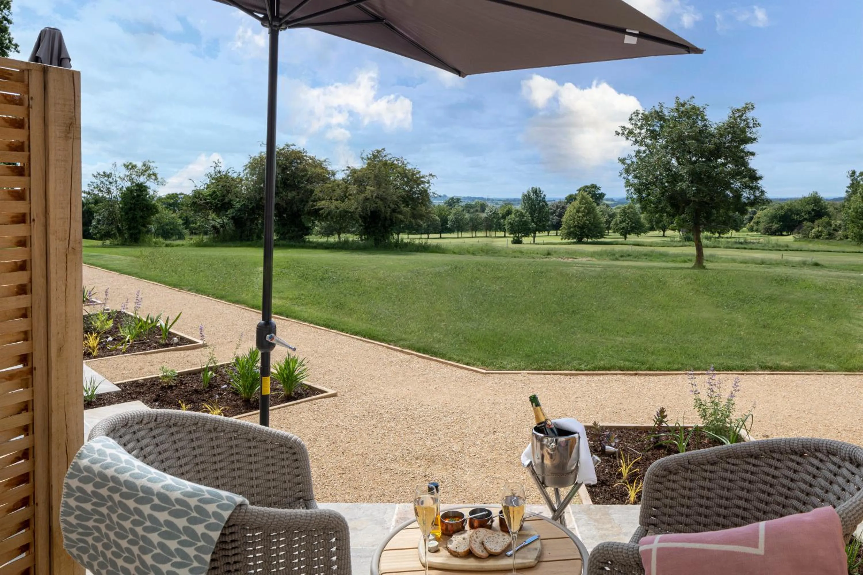 Patio in Tewkesbury Park