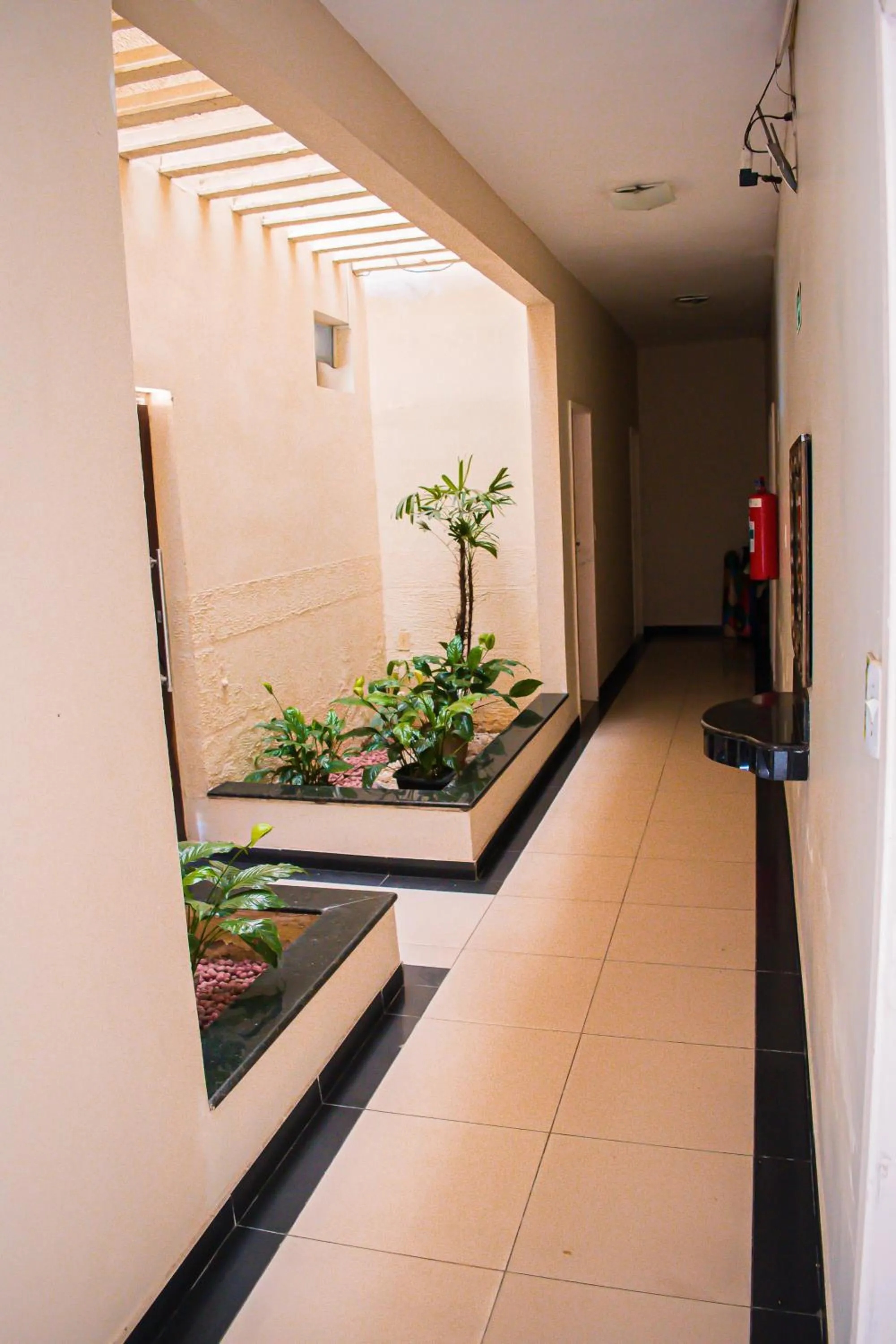 Garden in Hotel Pequeno Principe