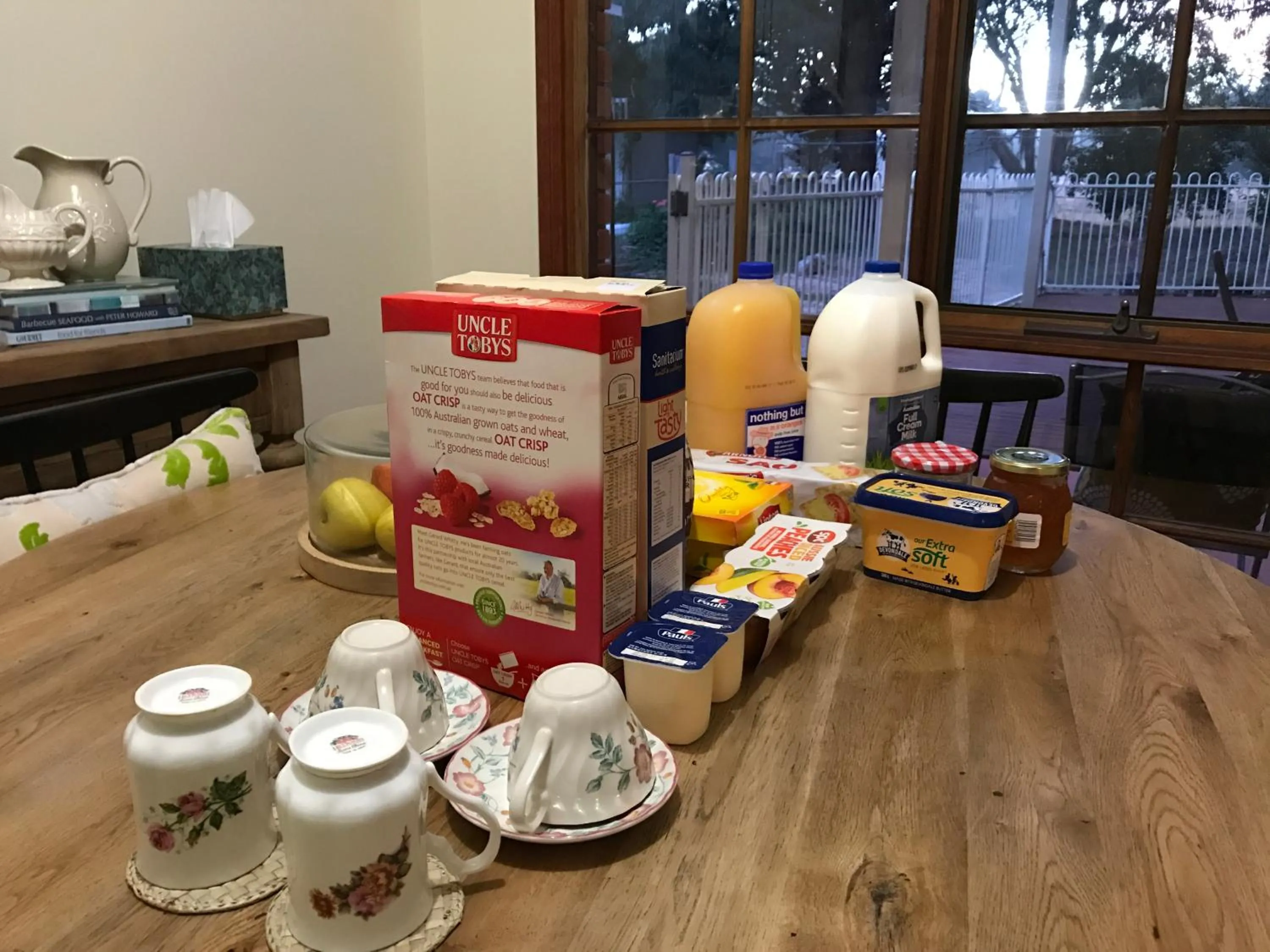 Food and drinks in Helen's Homestead