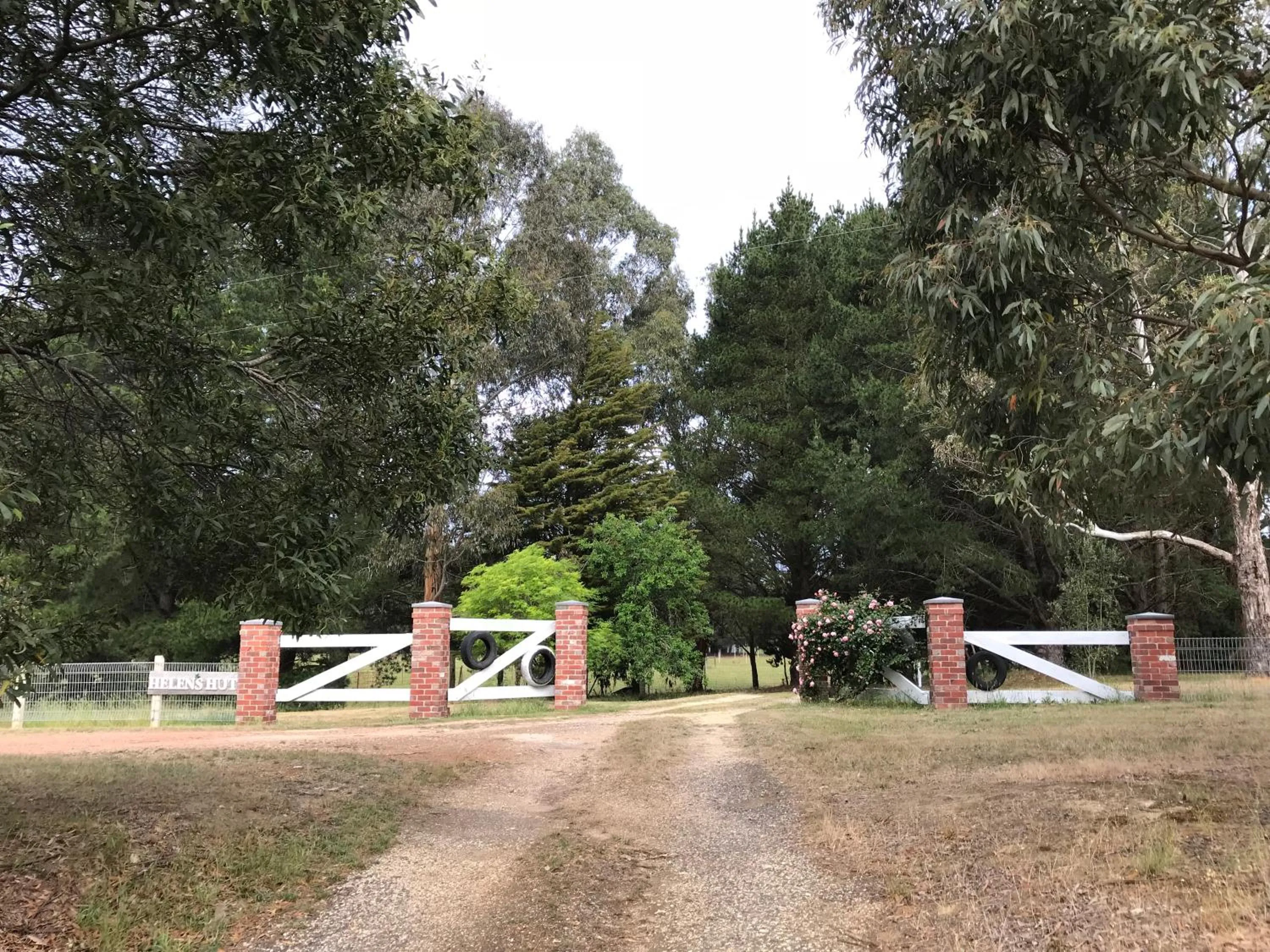 Property logo or sign in Helen's Homestead