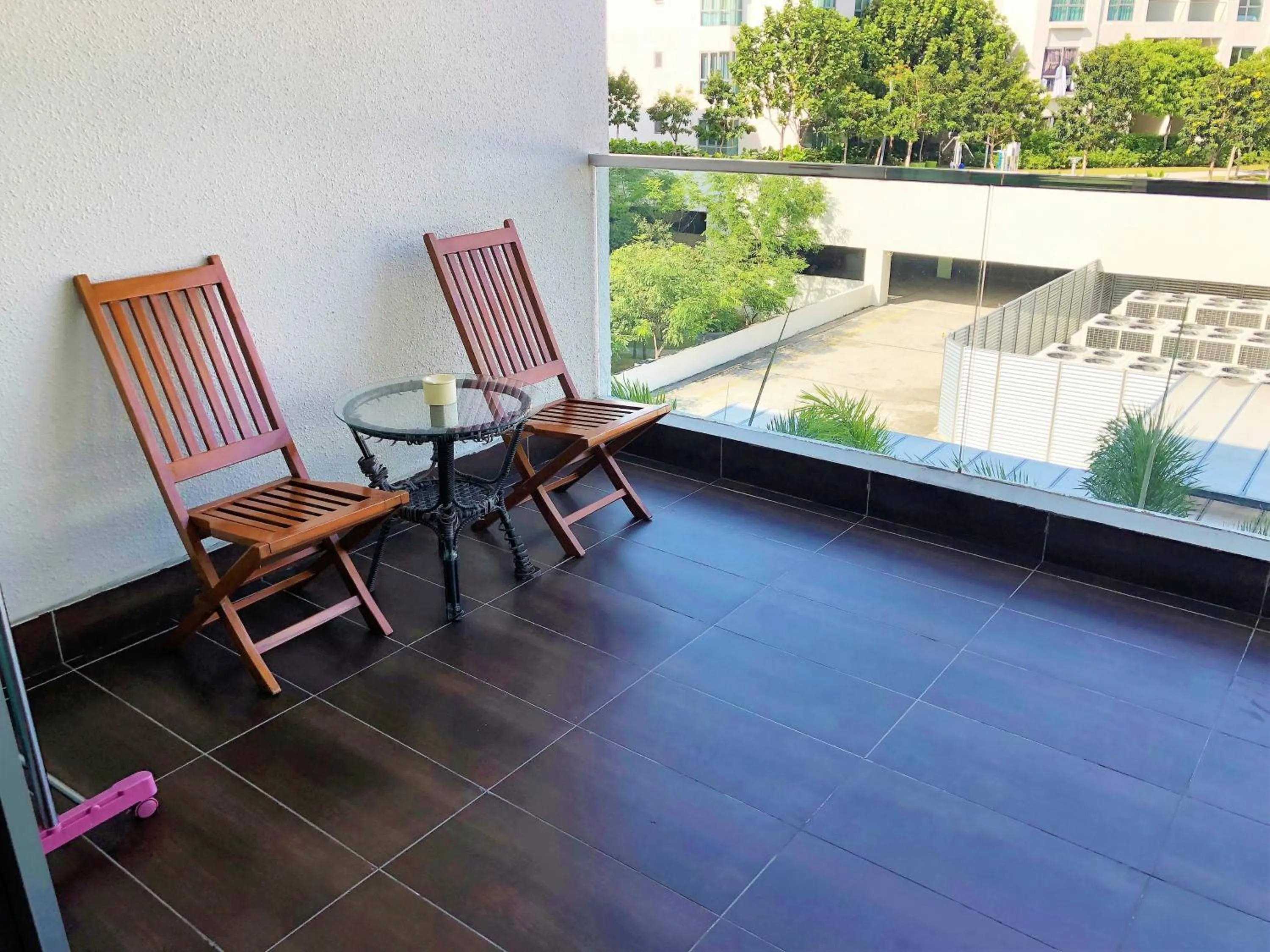 Balcony/Terrace in Borneo Coastal Residence @ IMAGO Mall