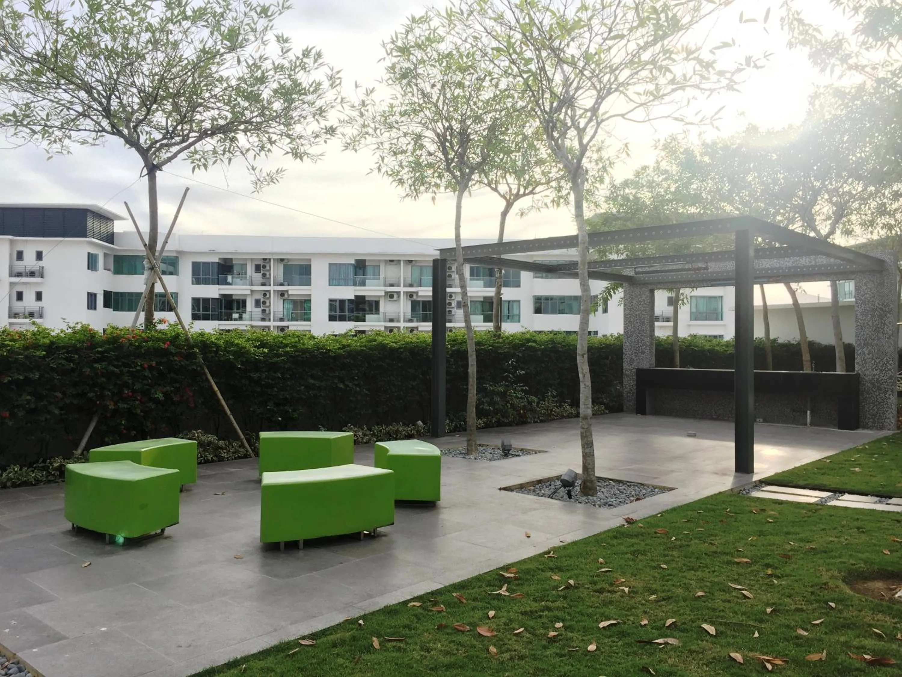 Patio in Borneo Coastal Residence @ IMAGO Mall