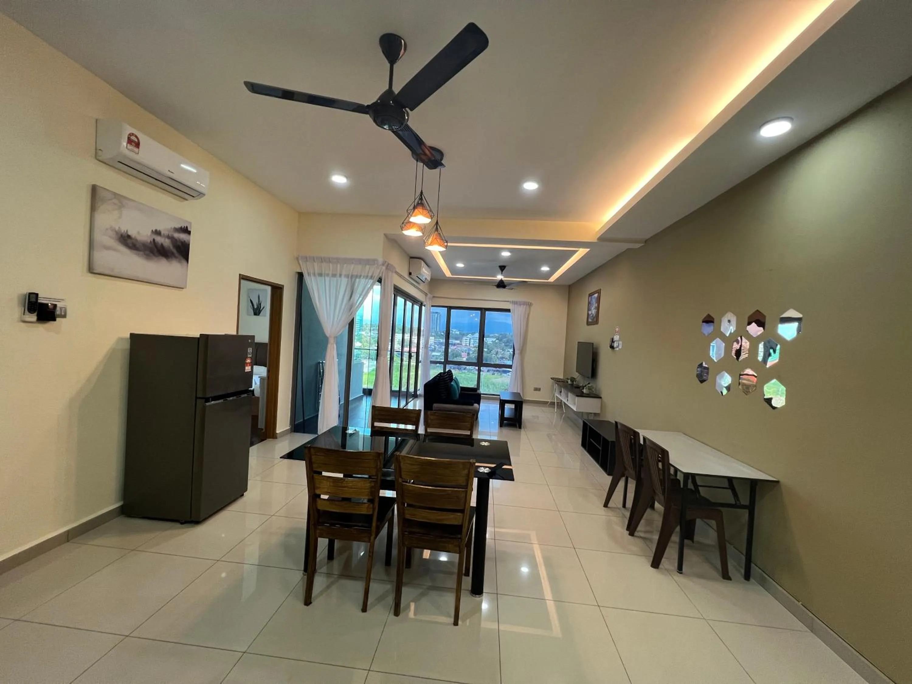 Seating area in Borneo Coastal Residence @ IMAGO Mall