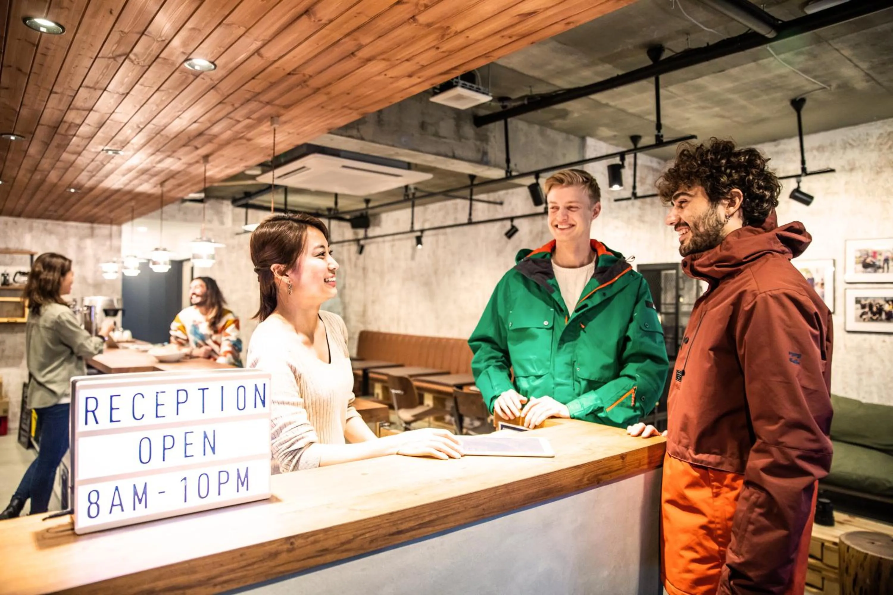 Lobby or reception in Ten to Ten Hostel