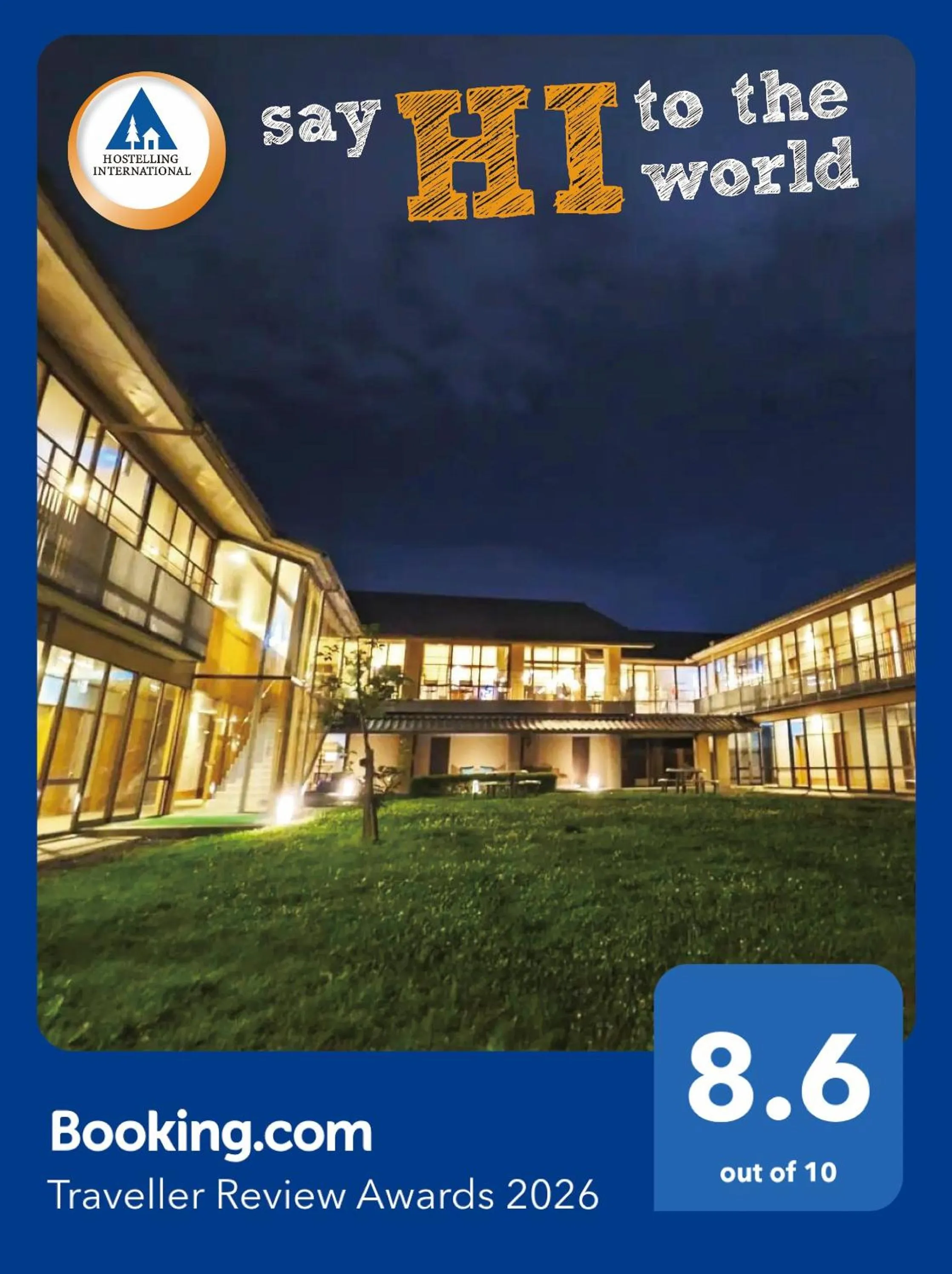 Property building in Kyoto Utano Youth Hostel