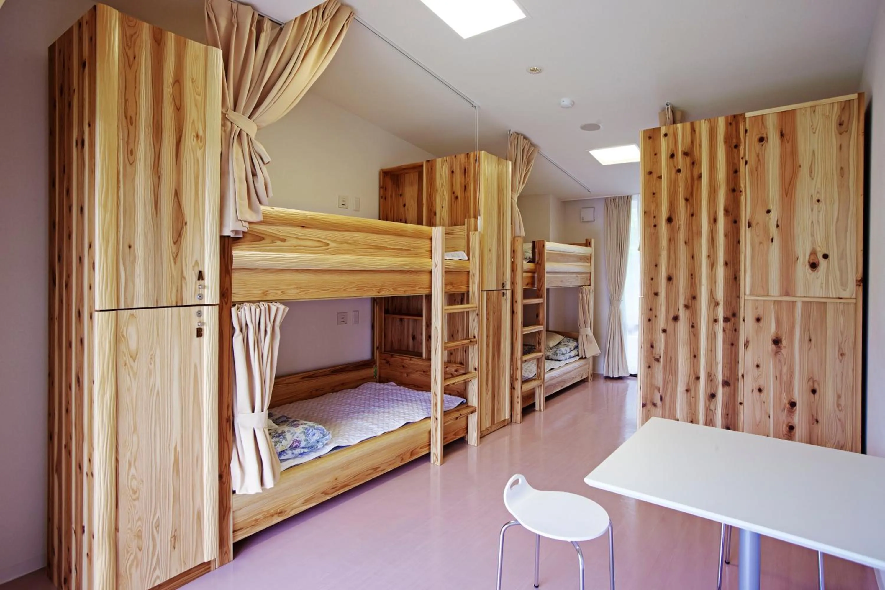 Bed in Kyoto Utano Youth Hostel