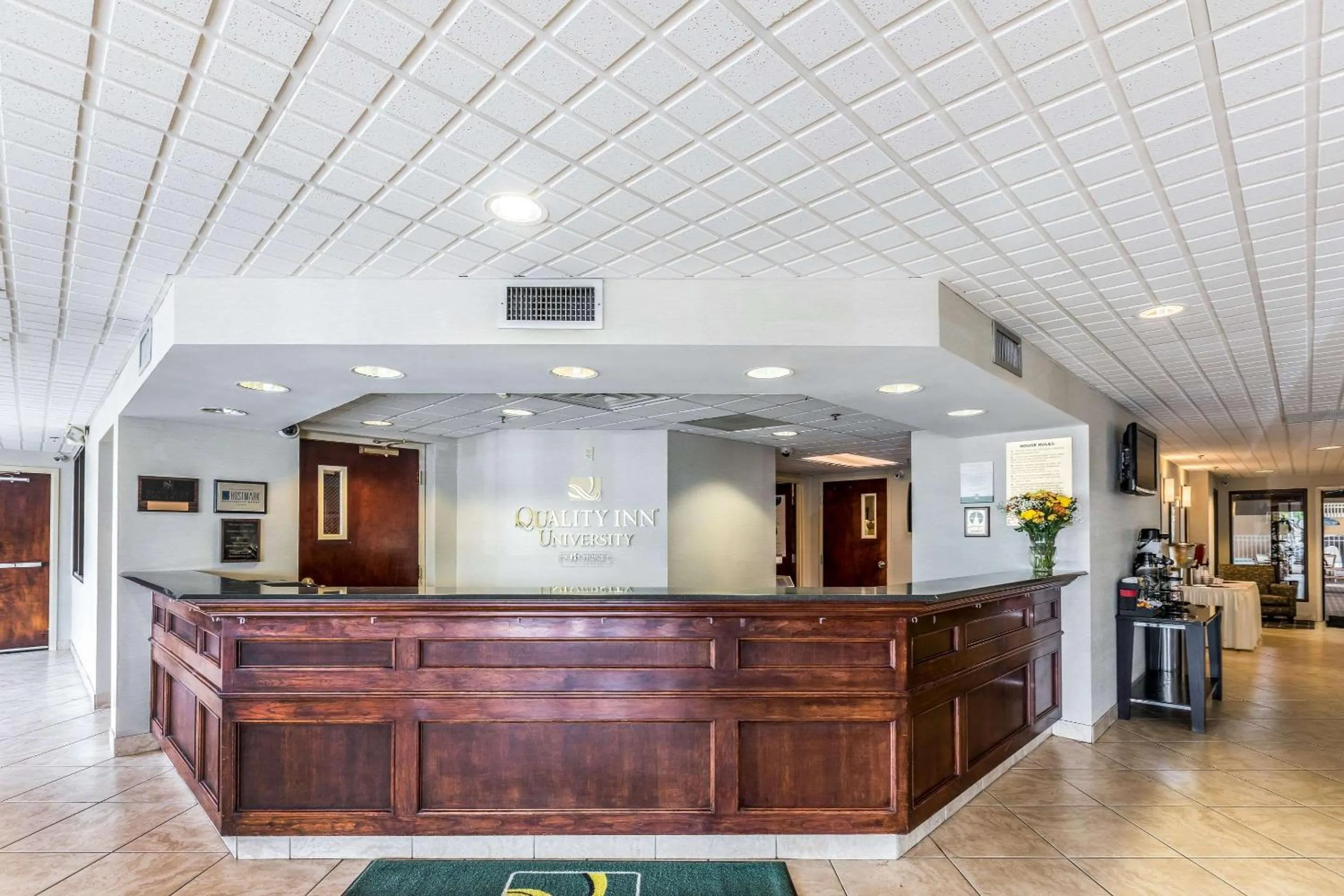 Lobby or reception in Quality Inn University Lansing