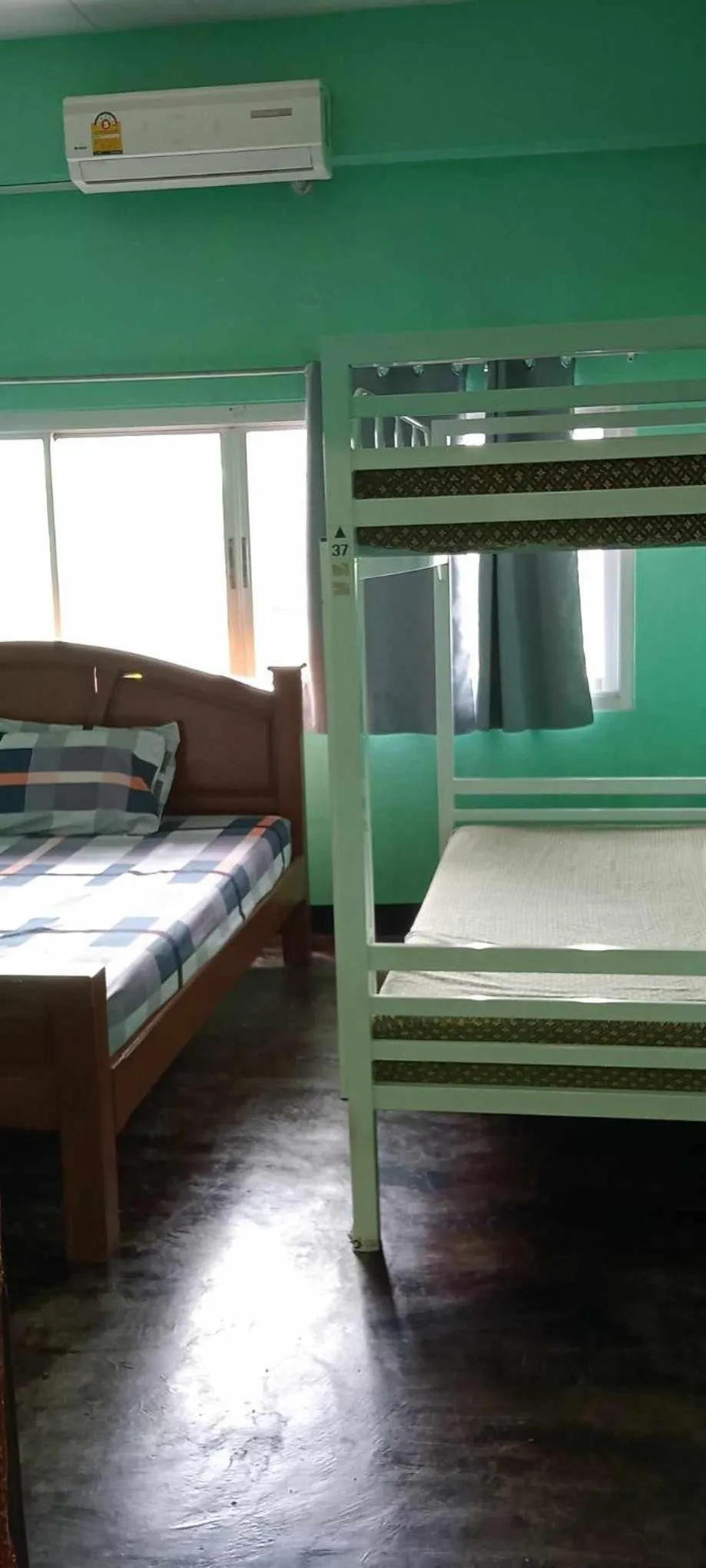 Bed in Muster Guesthouse