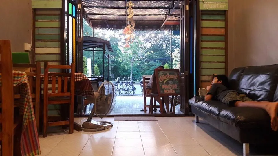 Seating area in Muster House