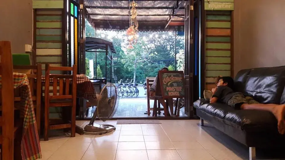 Seating area in Muster House Seating area in Muster House