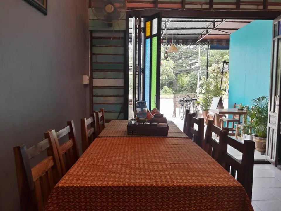 View (from property/room), Bed in Muster Guesthouse