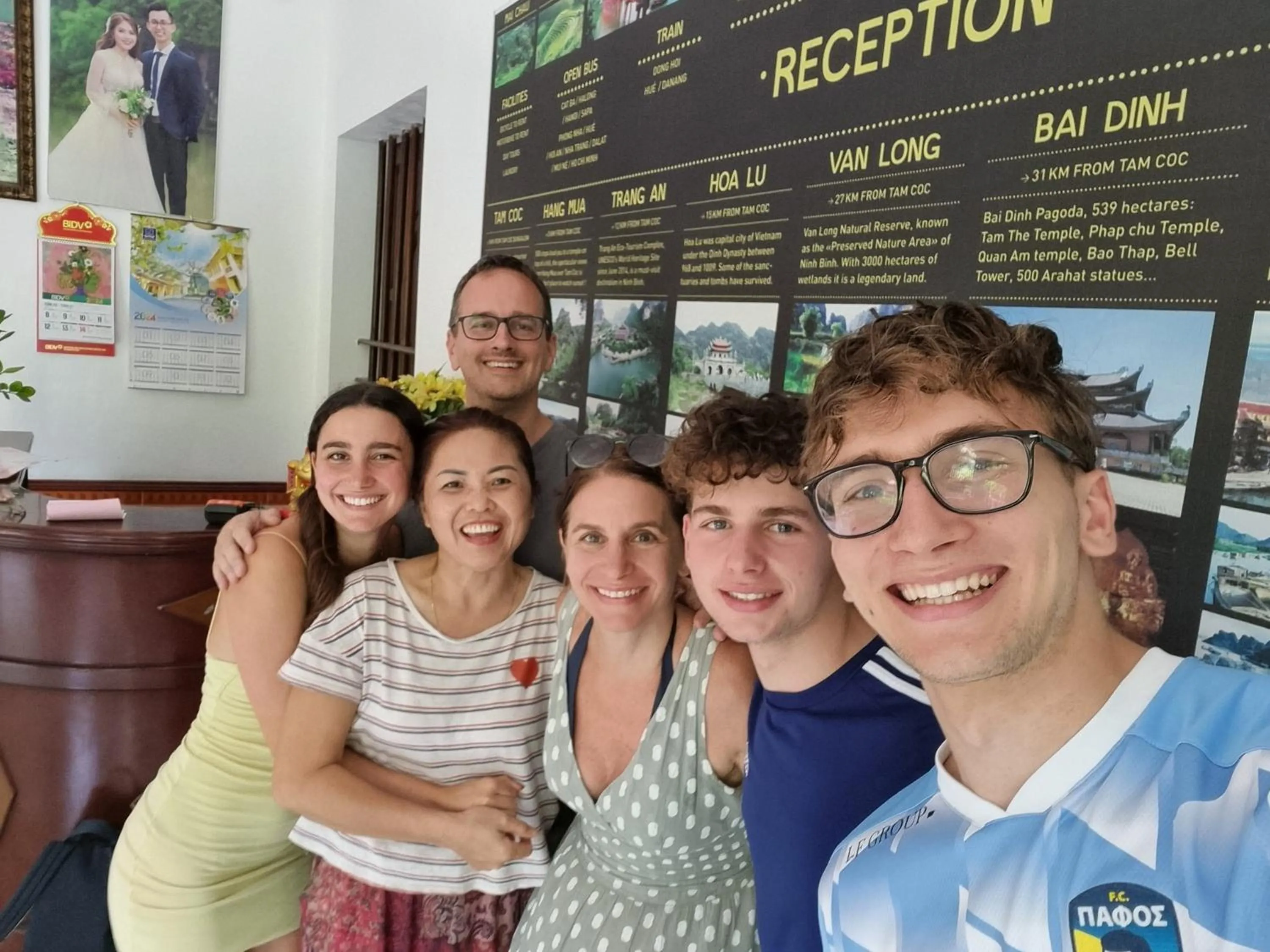 People in Tam Coc Family Hotel