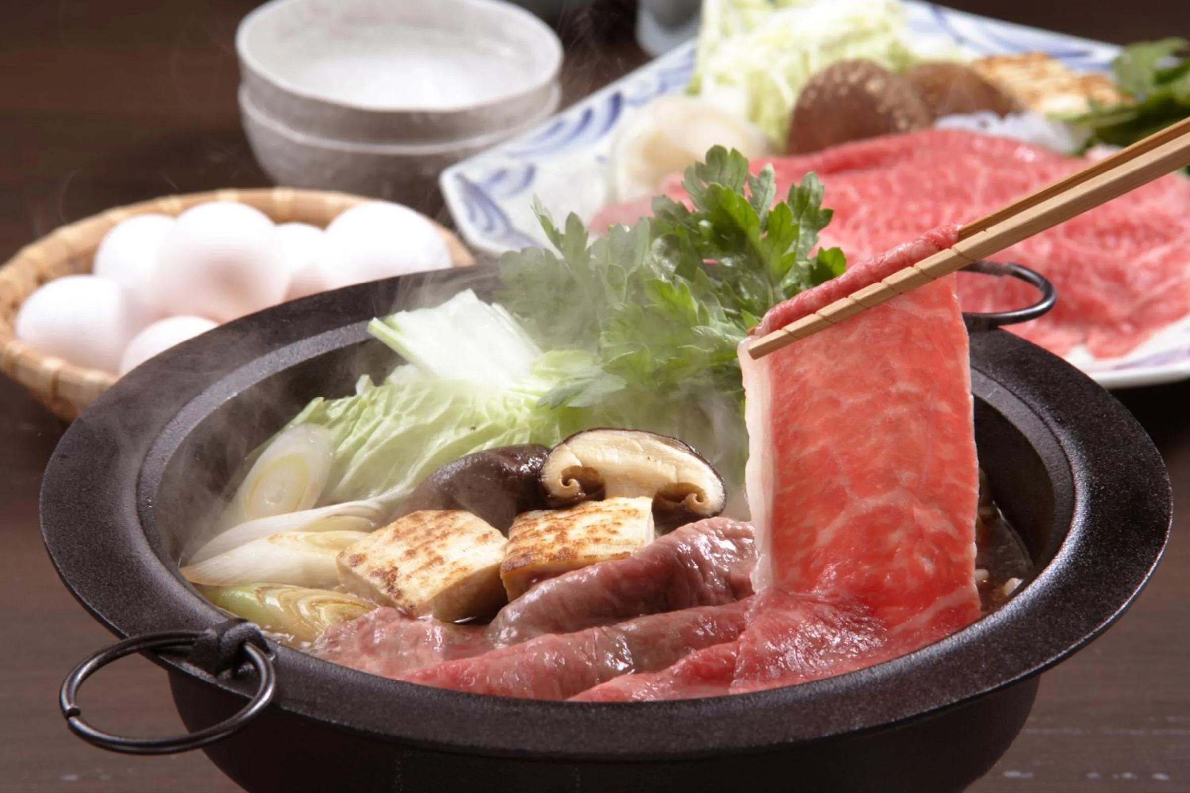 Food close-up in Yuno Yado Shoei