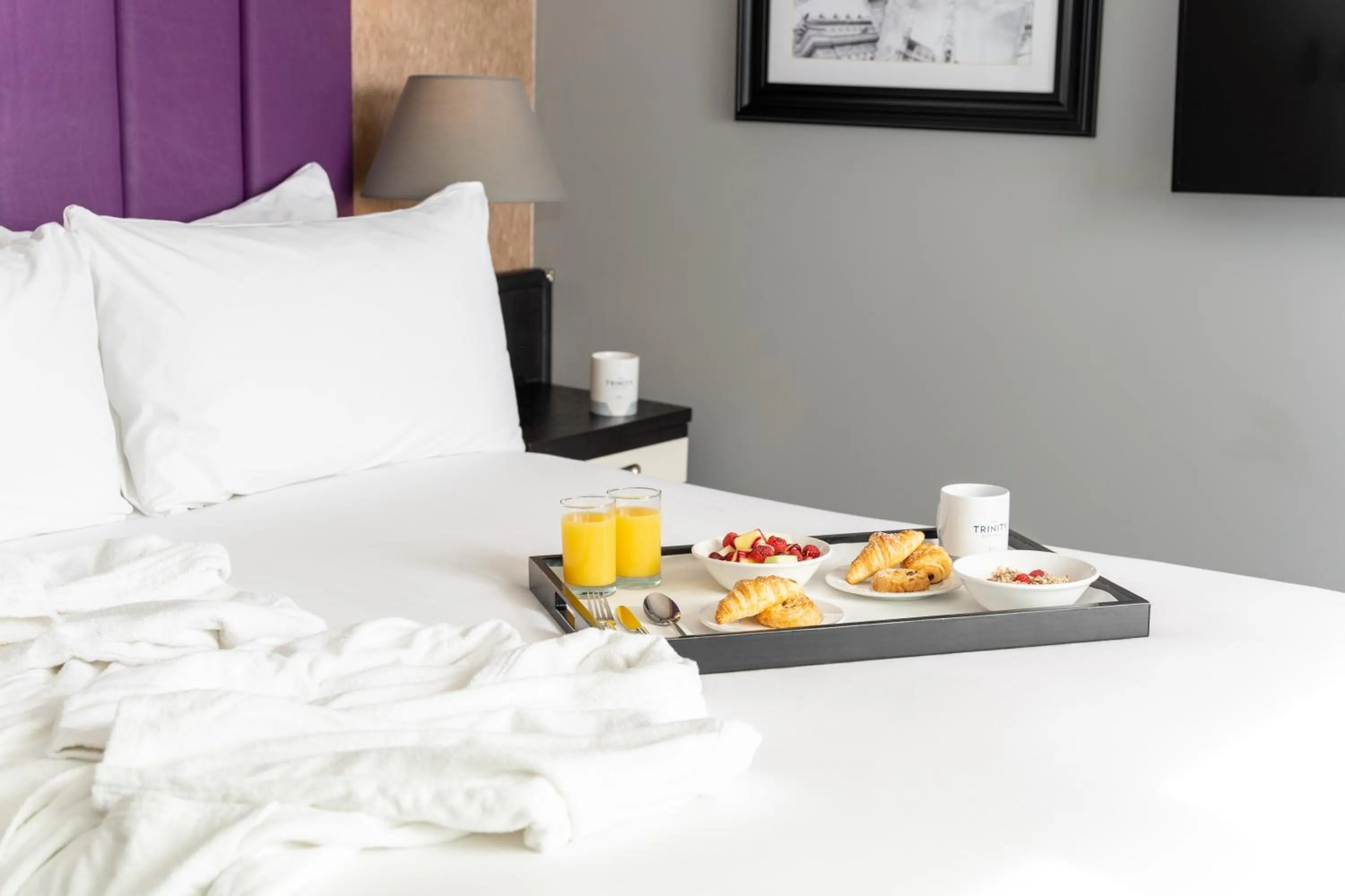 Bedroom, Bed in The Trinity City Hotel