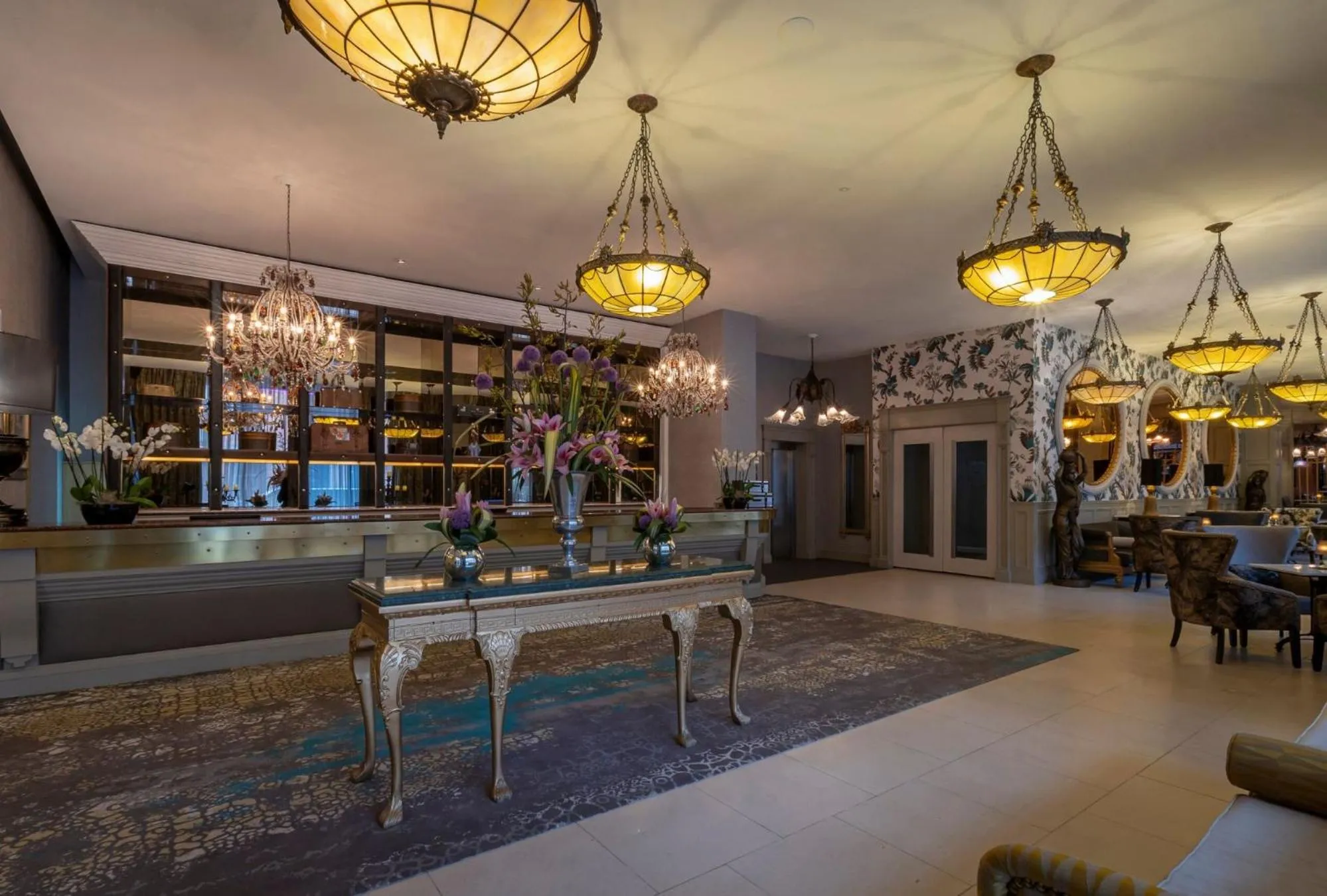 Lobby or reception in The Trinity City Hotel