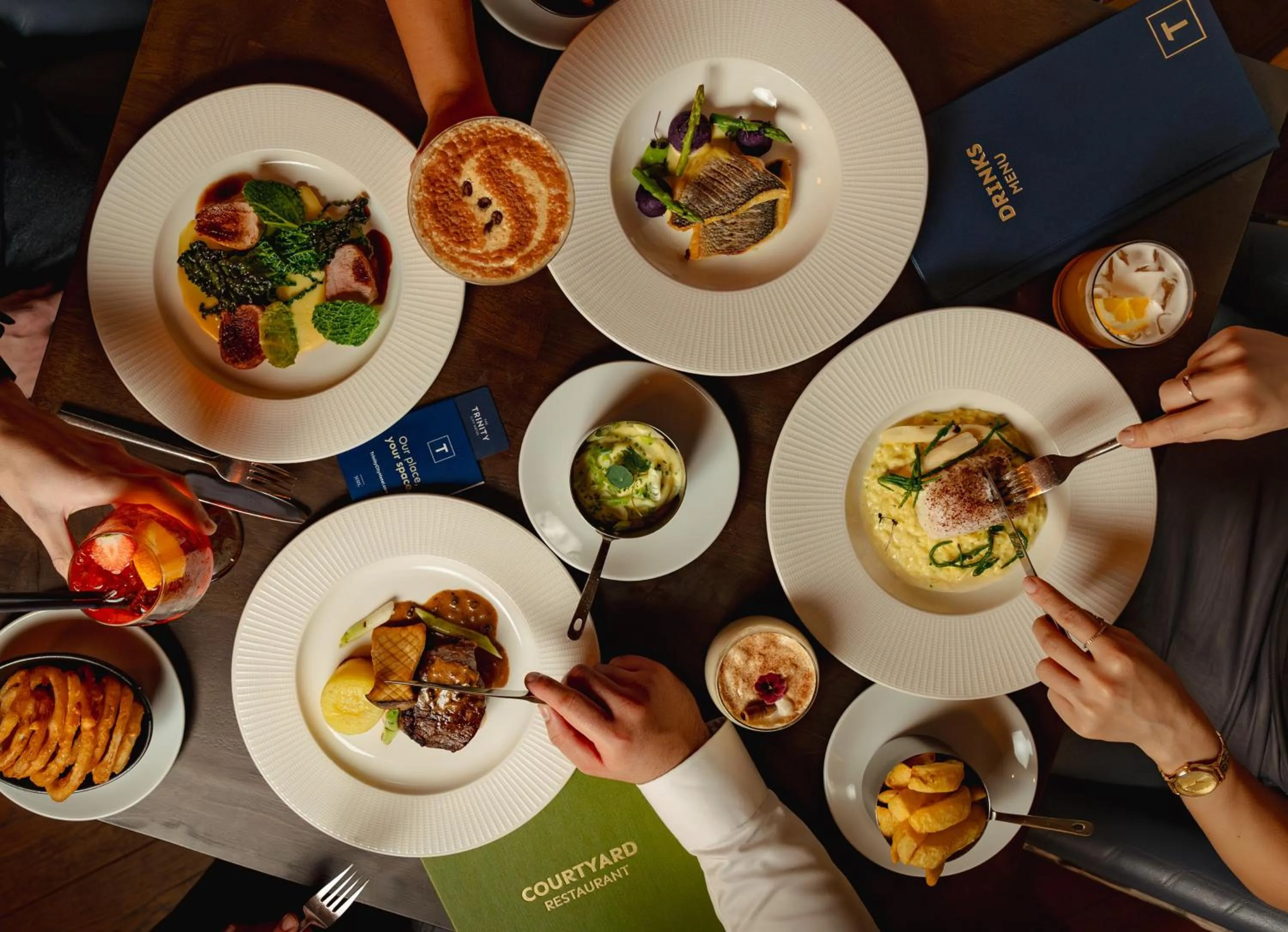 Restaurant/places to eat in The Trinity City Hotel