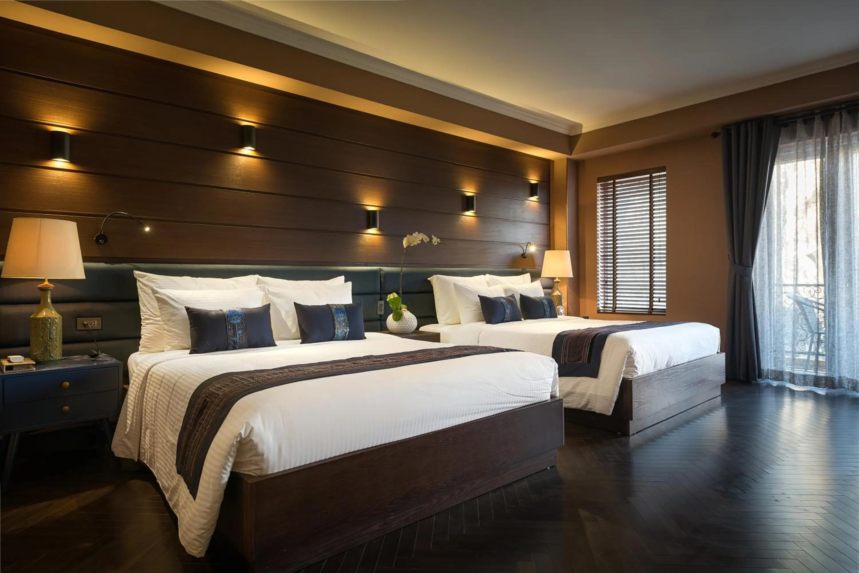 Bed in Aliana Boutique Sapa Hotel & Spa
