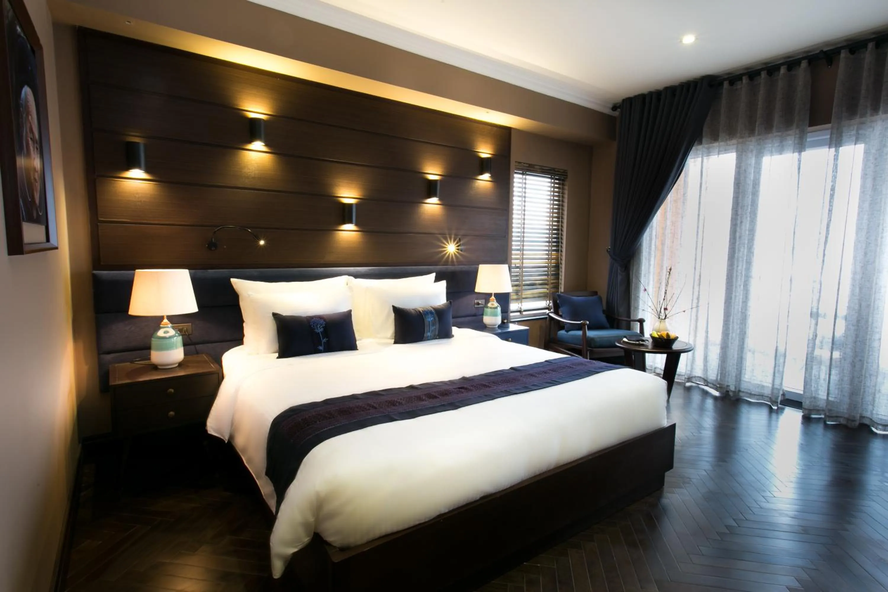 Bed in Aliana Boutique Sapa Hotel & Spa
