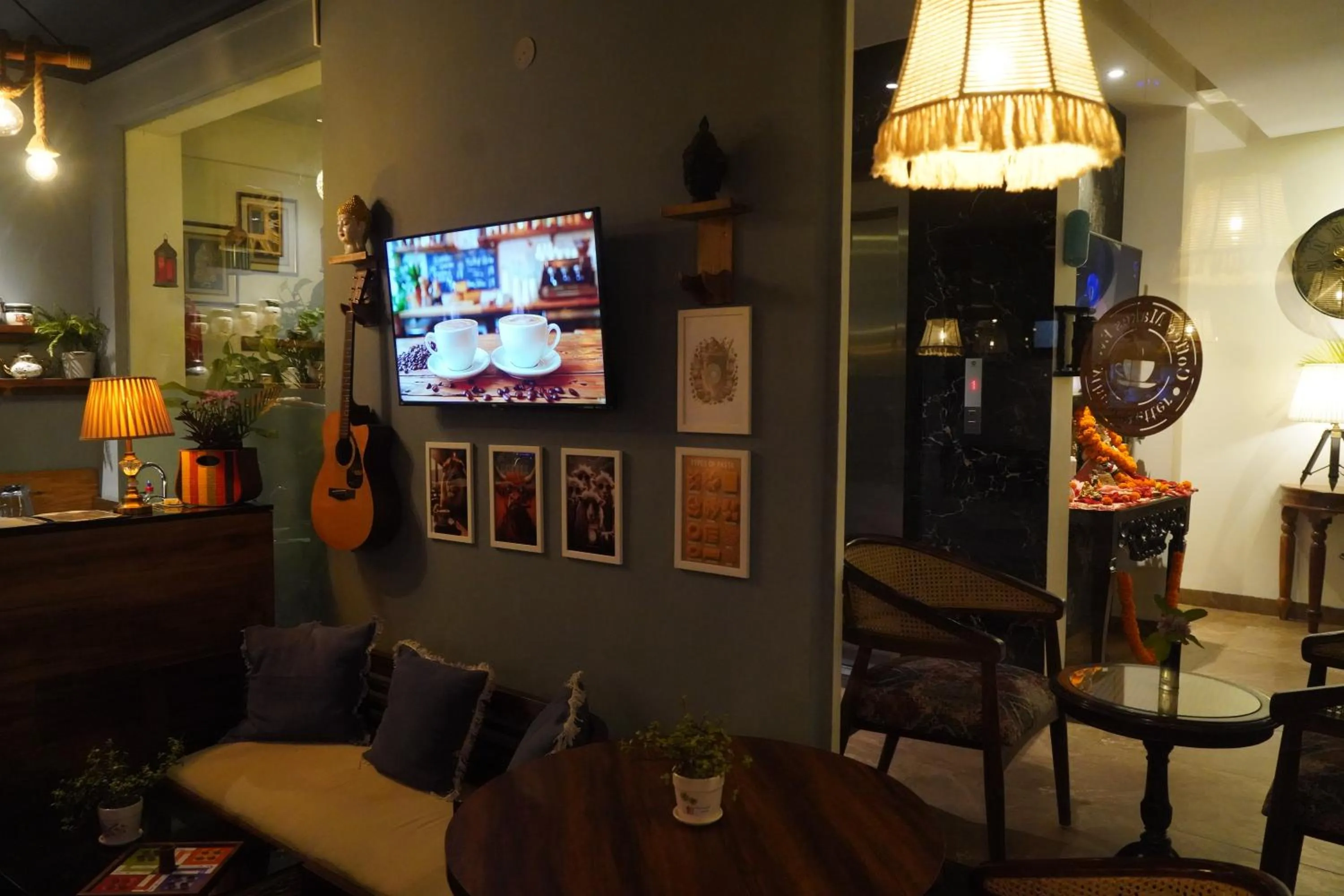 TV and multimedia in Anand Bhawan