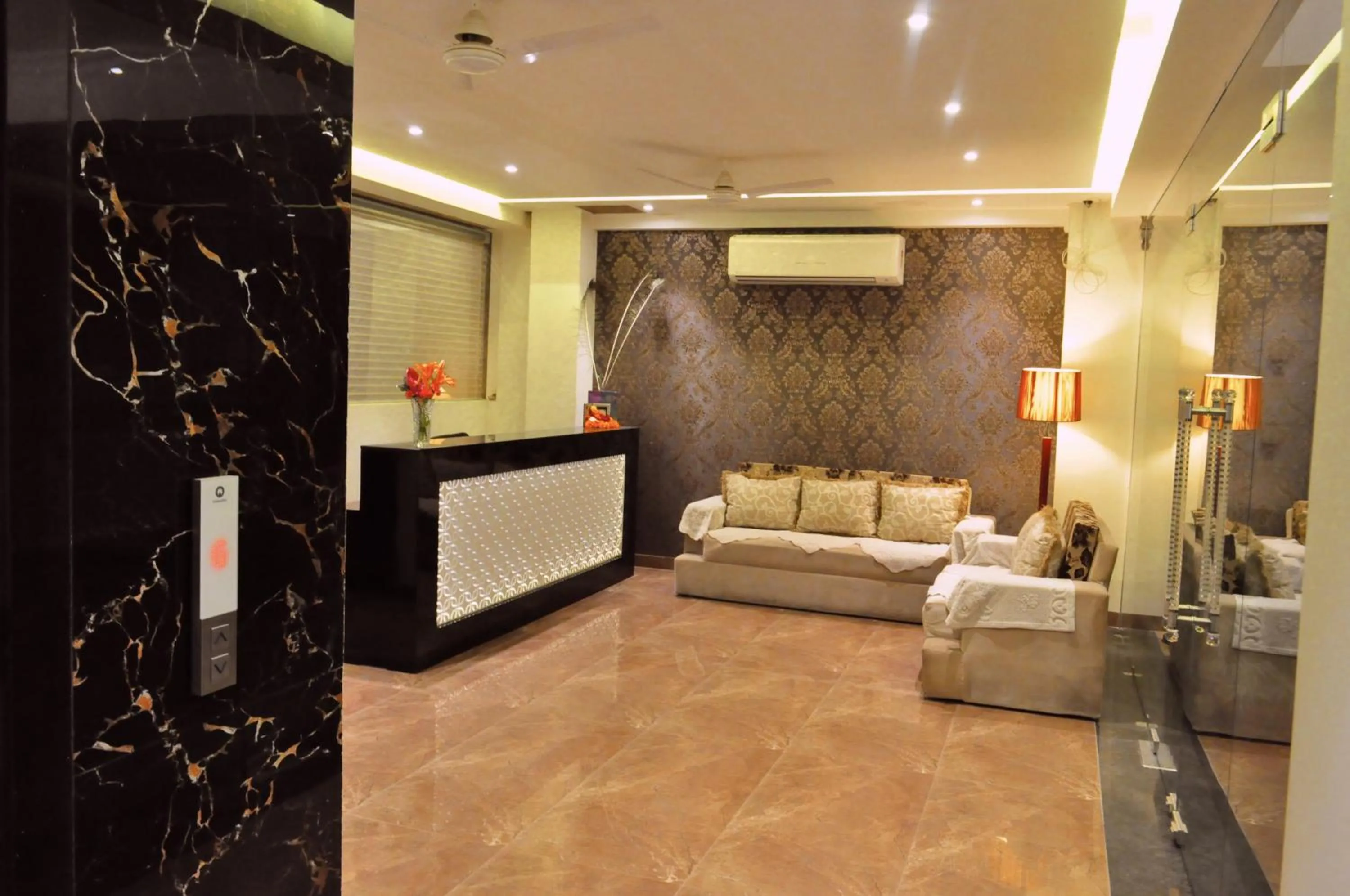 Lobby or reception in Anand Bhawan