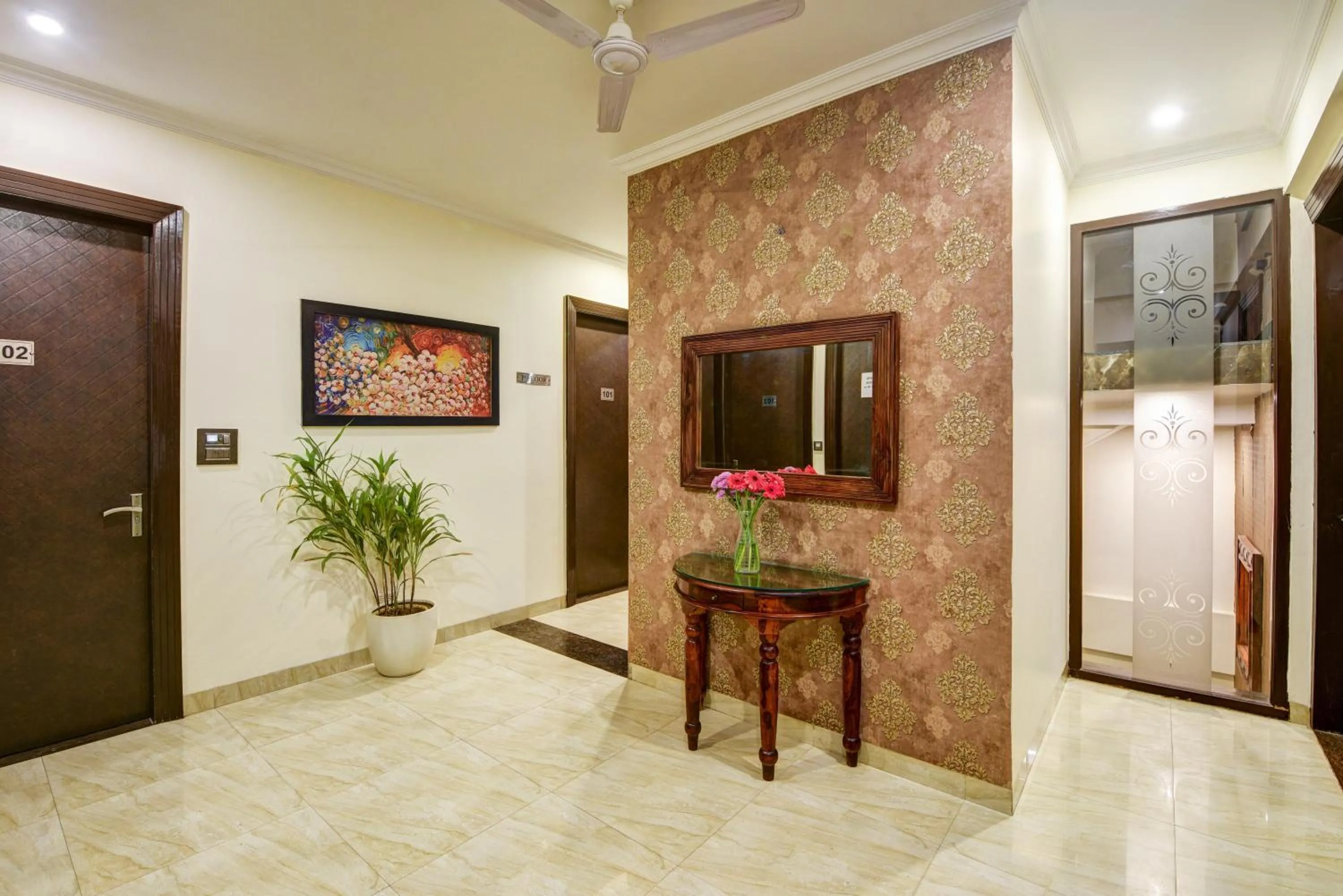 Lobby or reception in Anand Bhawan