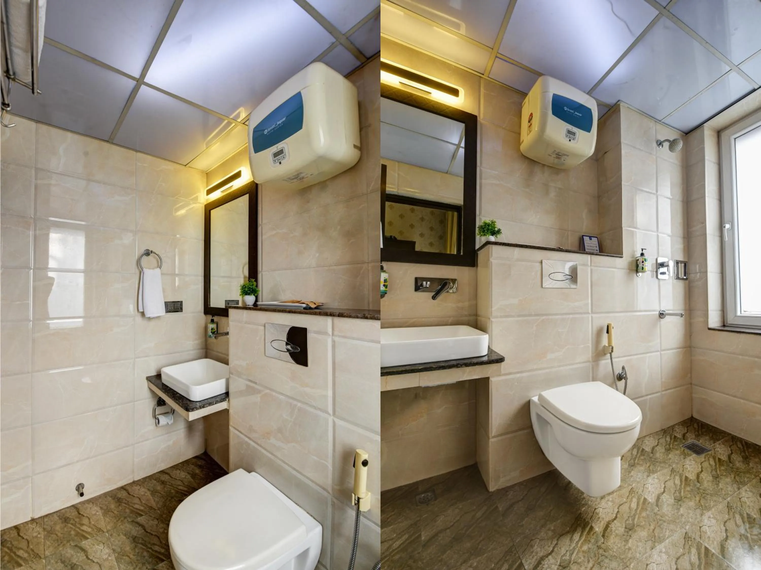 Bathroom in Anand Bhawan