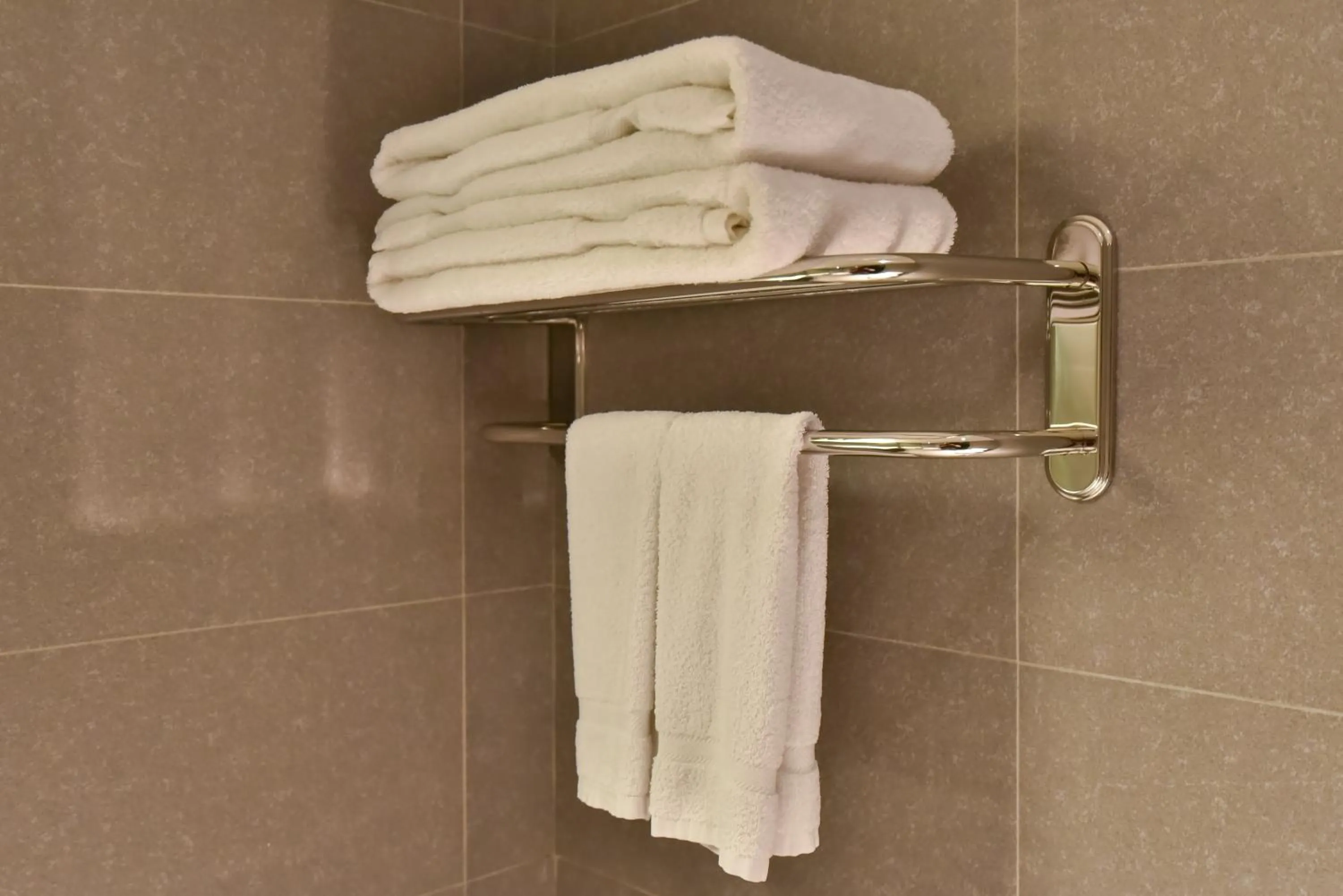 towels in Holiday Inn Taoyuan Airport by IHG