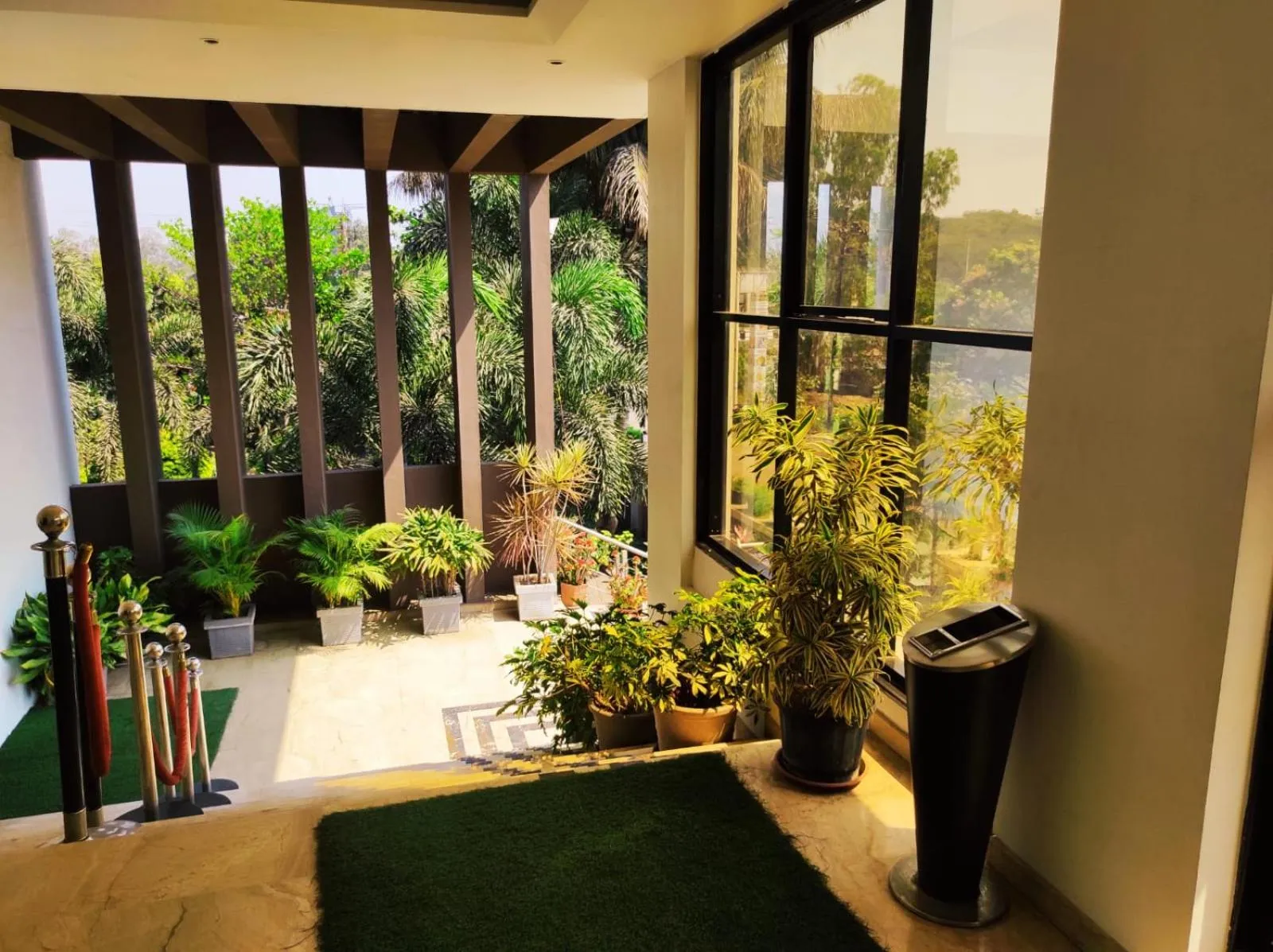 Garden view in Manasi Pride