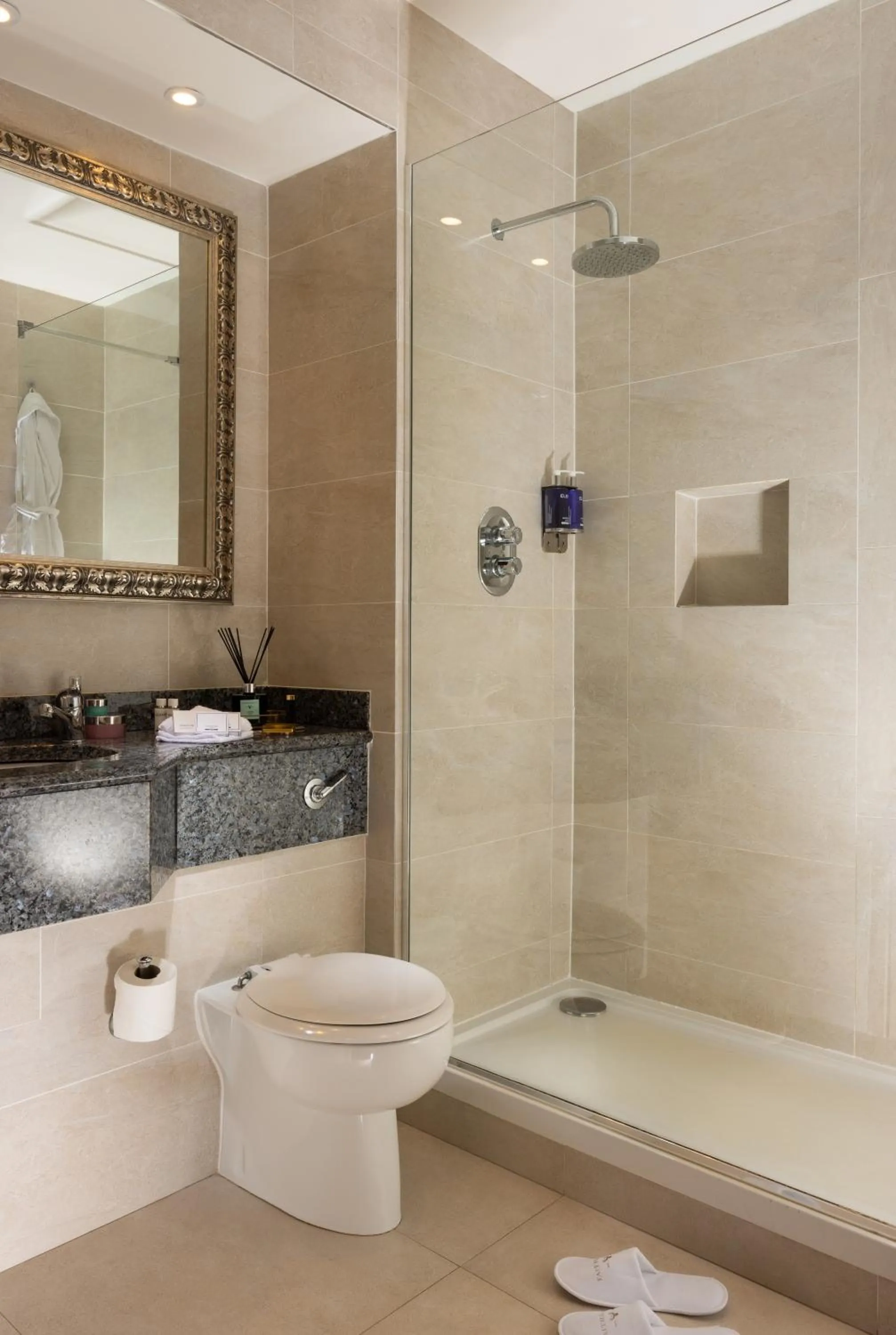 Shower in Faithlegg Hotel