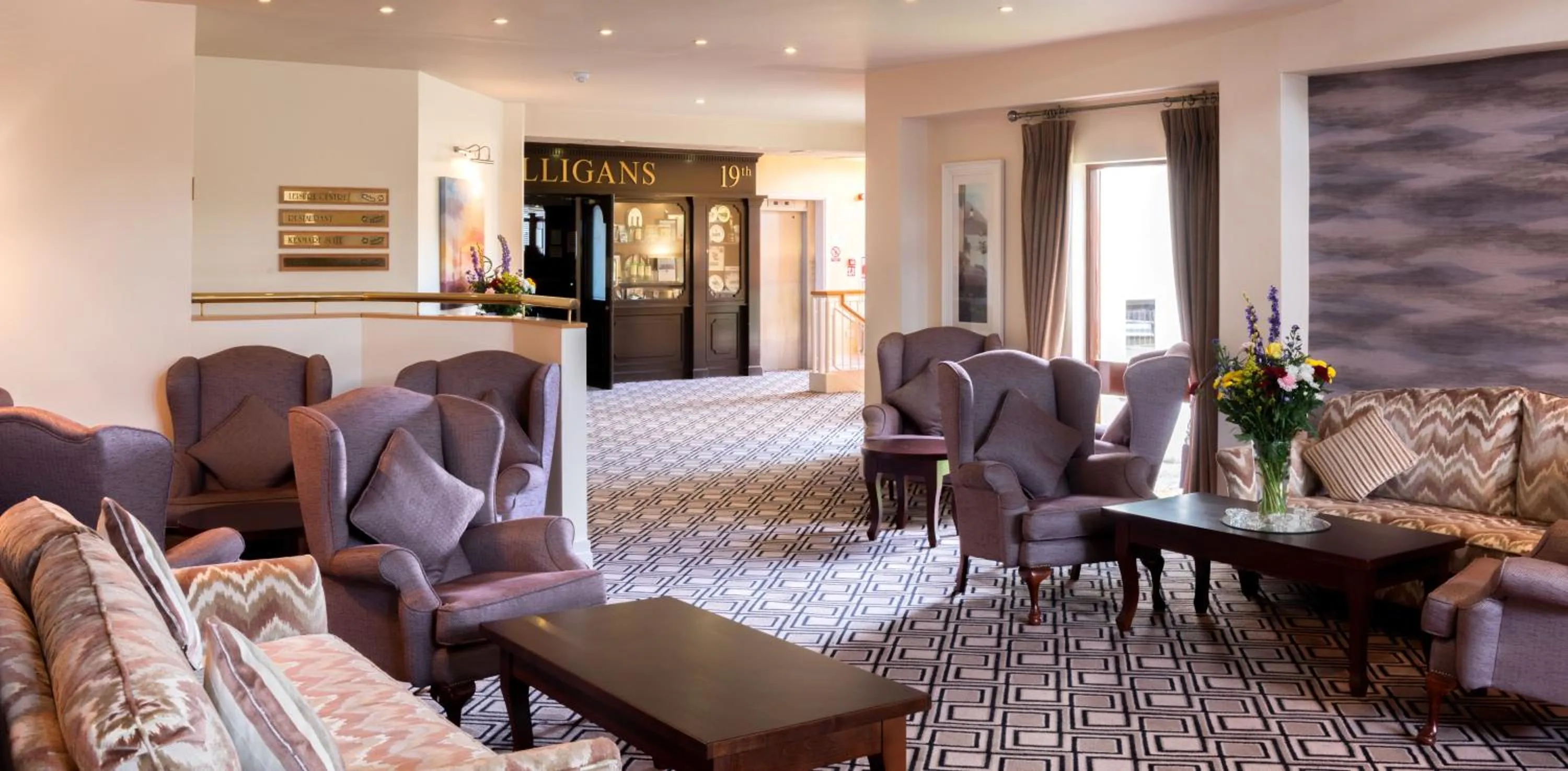 Lobby or reception in Castlerosse Park Resort