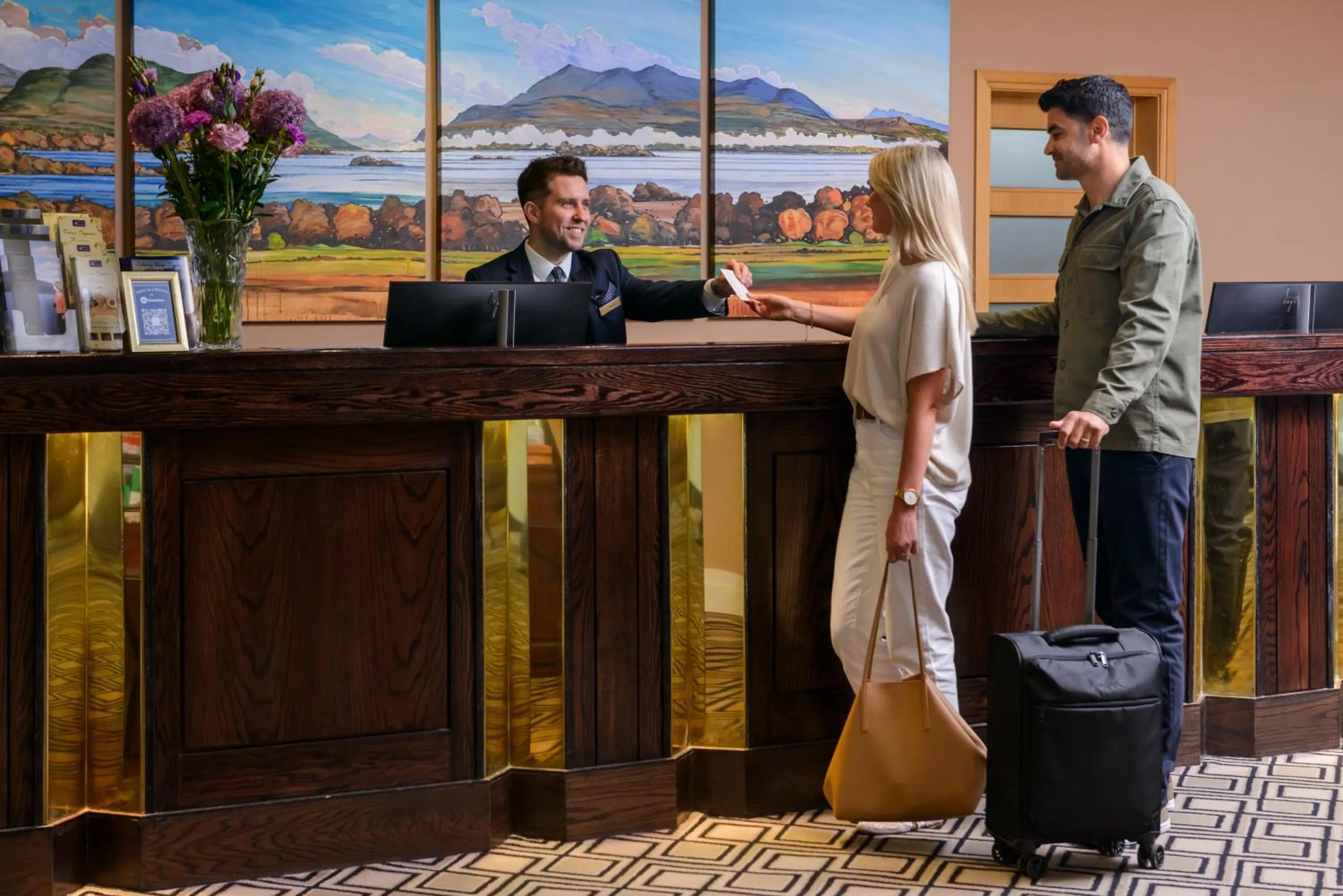 Lobby or reception in Castlerosse Park Resort